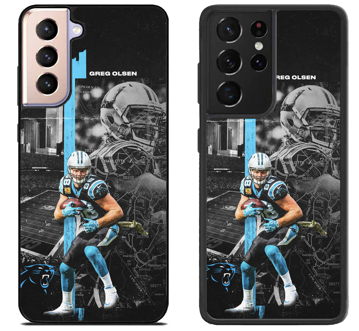 Greg Olsen NFL Carolina Panther Samsung Galaxy S21 | S21 FE | S21+ | S21 Ultra Case