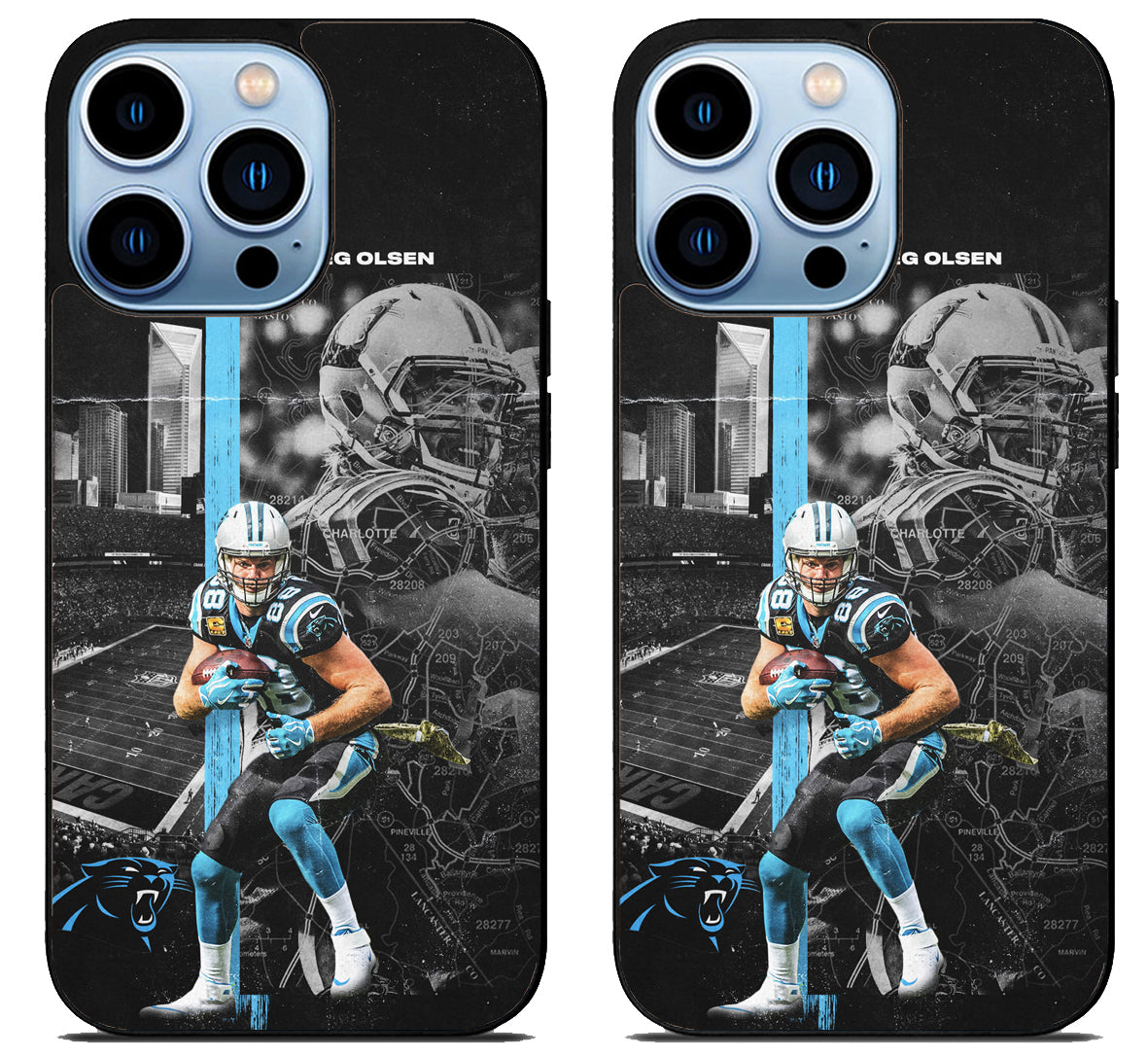 Greg Olsen NFL Carolina Panther iPhone 15 Pro | iPhone 15 Pro Max Case