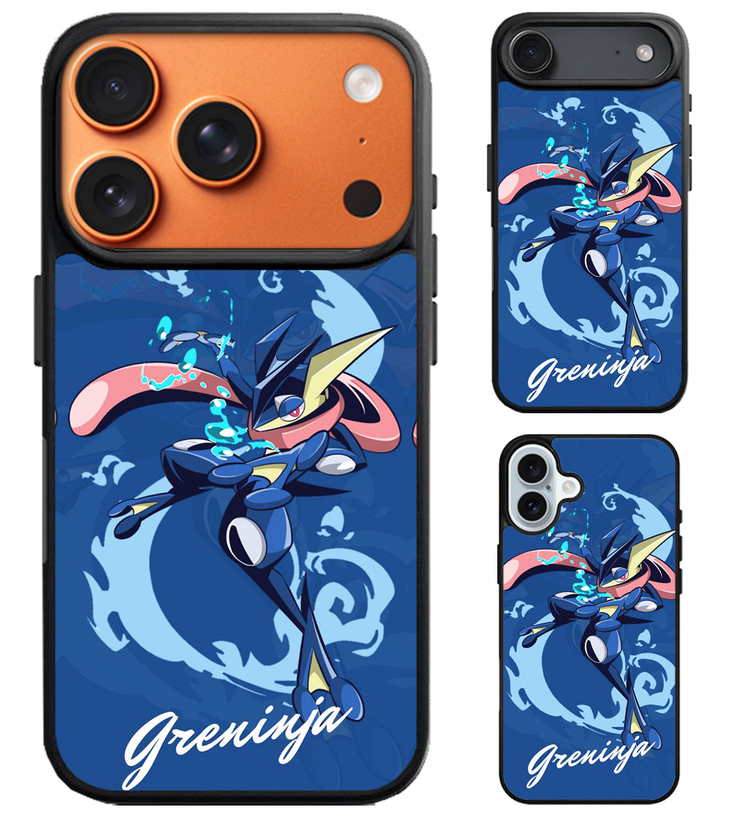 Greninja Pokemon Cover iPhone Air | iPhone 17 | 17 Pro | 17 Pro Max Case