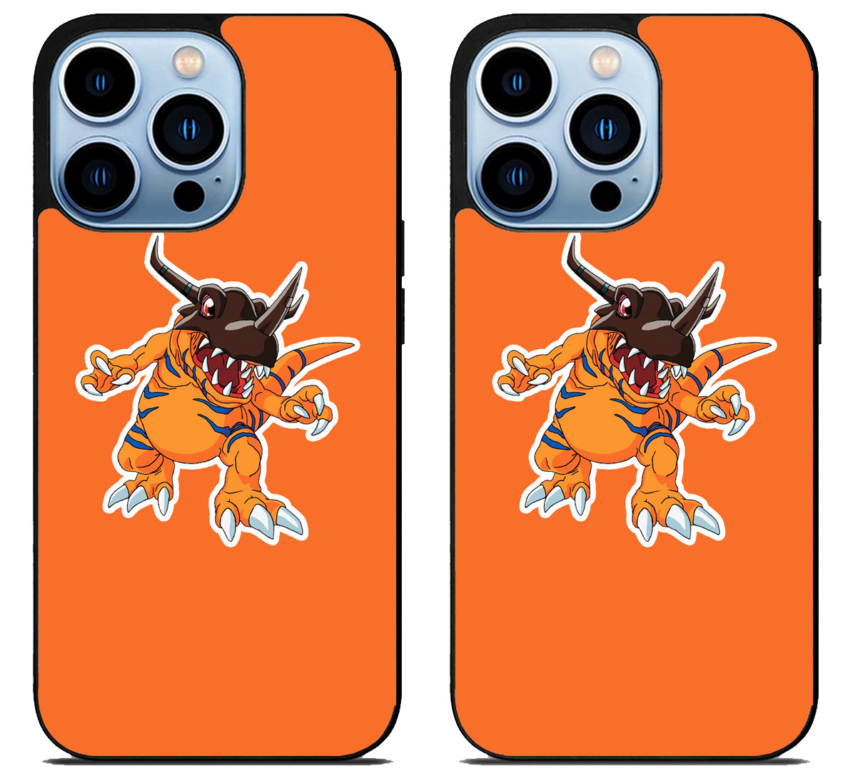 Greymon Digimon Style iPhone 15 Pro | iPhone 15 Pro Max Case