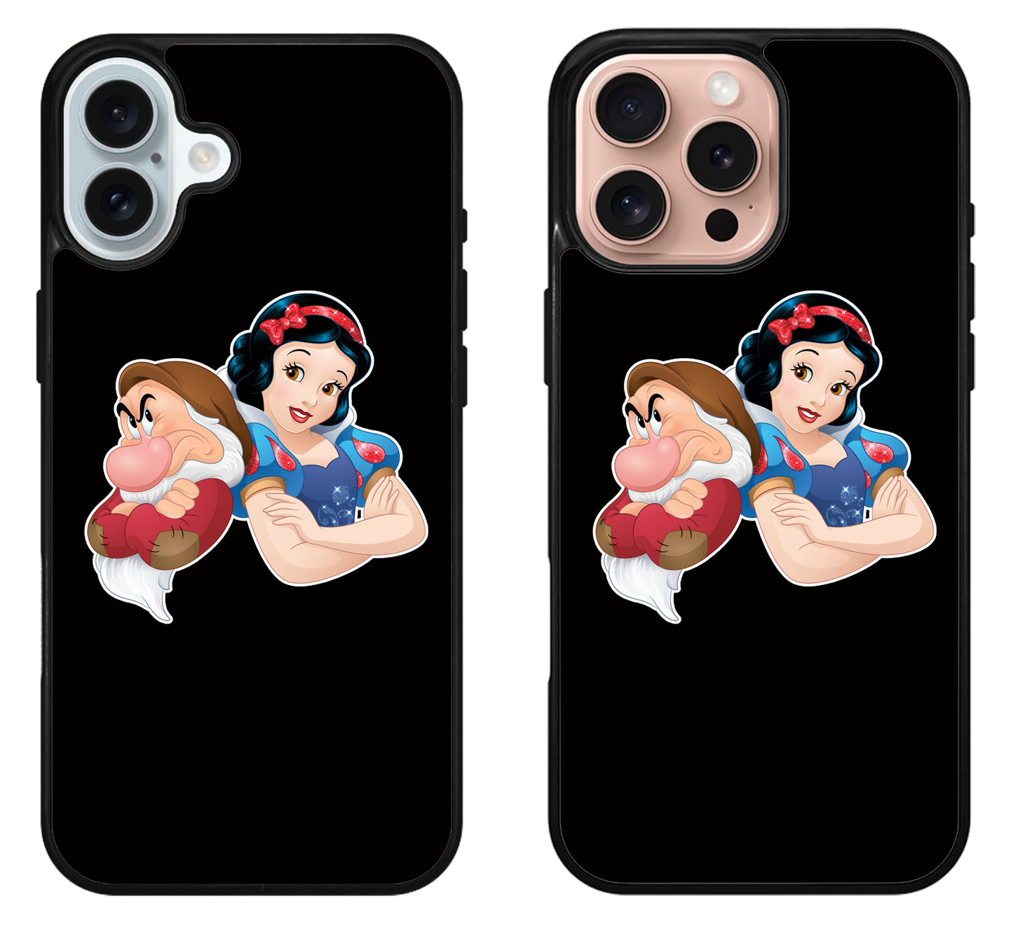 Grumpy And Snow White iPhone 16 | 16 Plus | 16 Pro | 16 Pro Max Case
