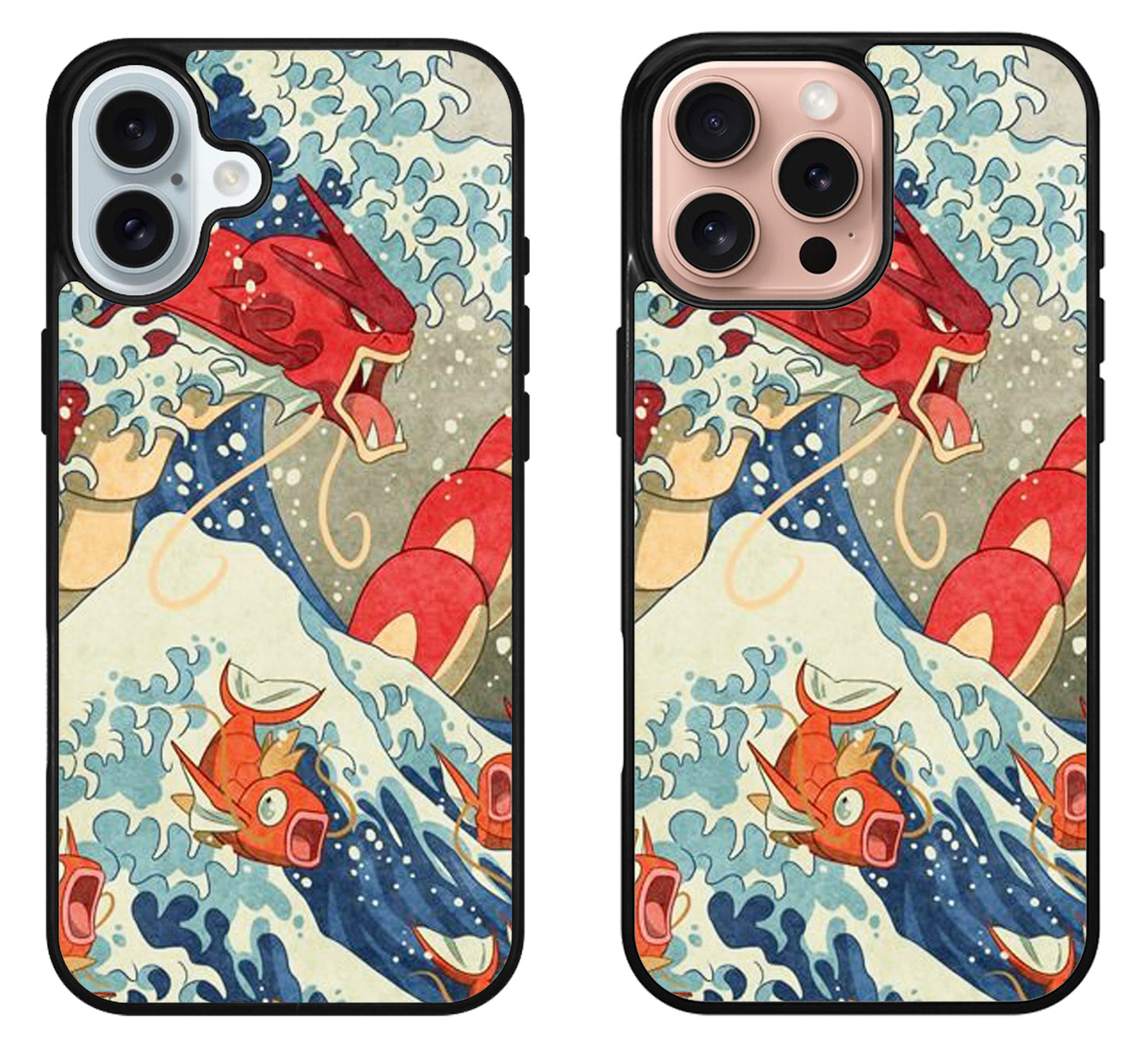 Gyarados Great Wave off Kanto iPhone 16 | 16 Plus | 16 Pro | 16 Pro Max Case