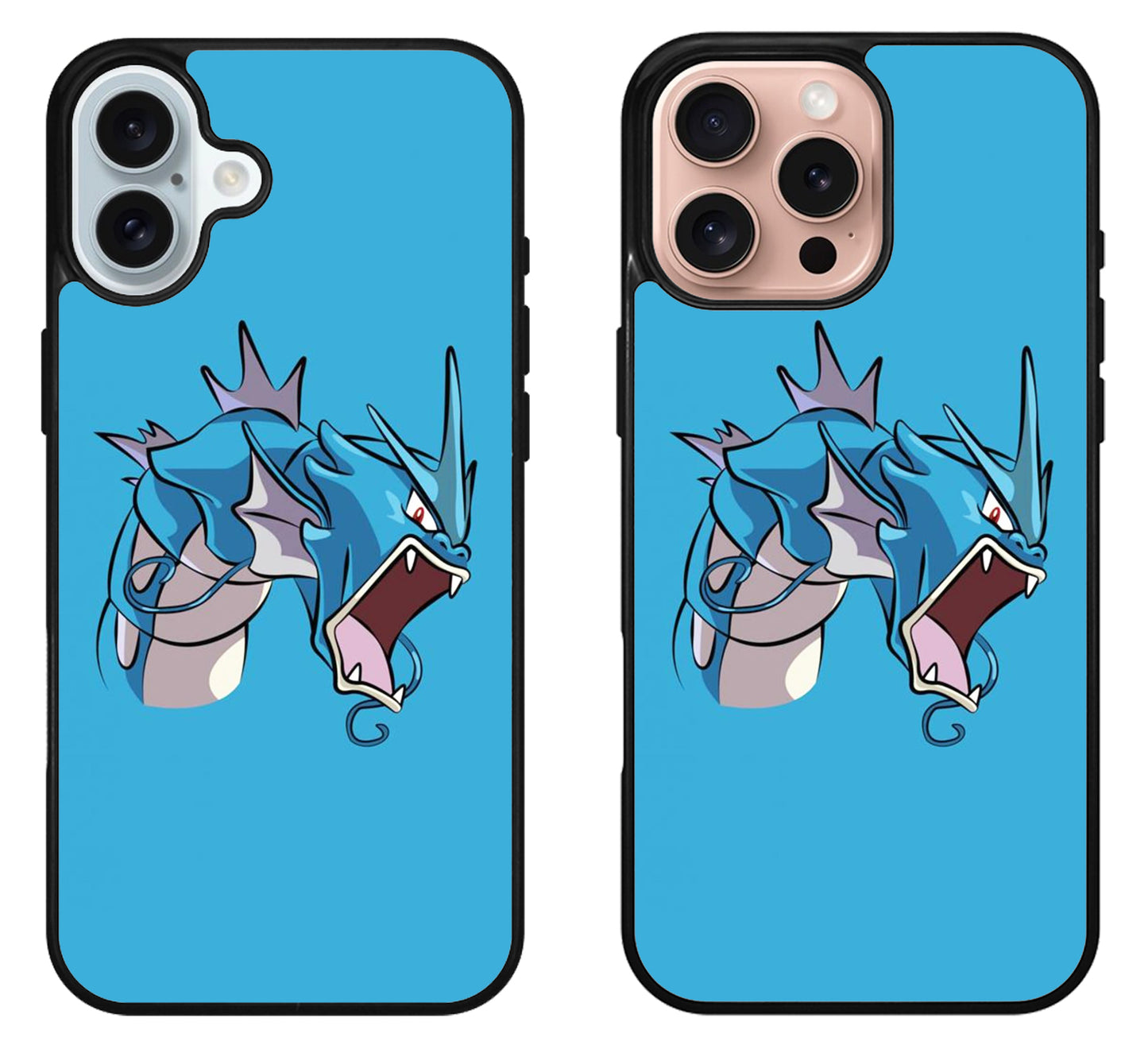 Gyarados Pokemon Stylish iPhone 16 | 16 Plus | 16 Pro | 16 Pro Max Case