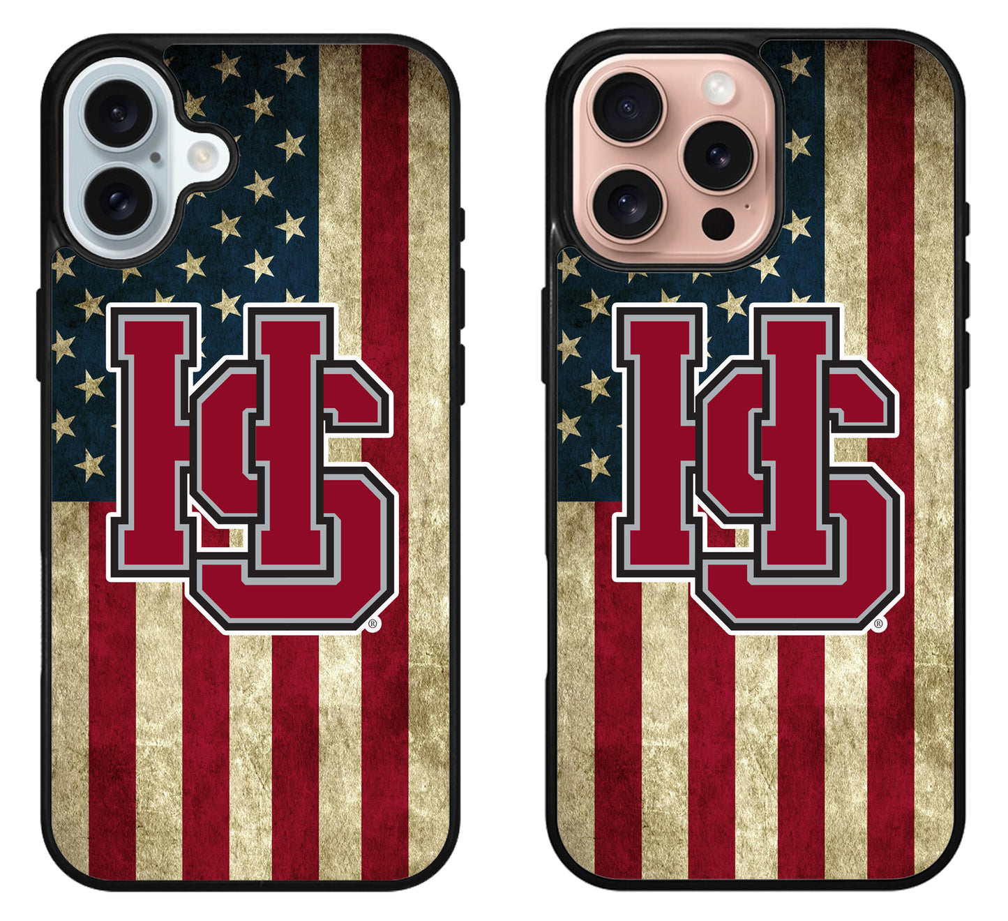 Hampden Sydney Flag iPhone 16 | 16 Plus | 16 Pro | 16 Pro Max Case