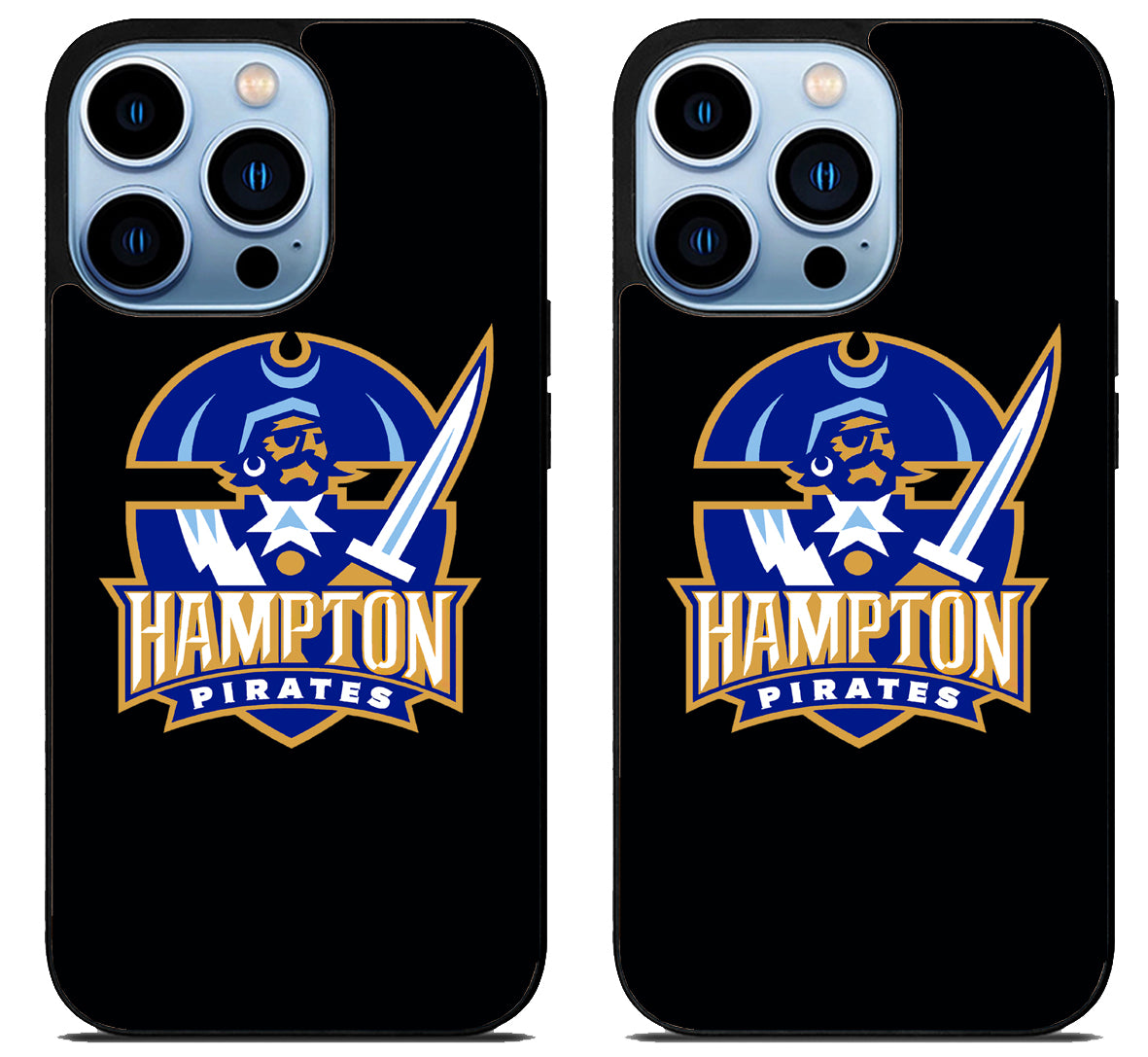 Hampton Pirates Black iPhone 15 Pro | iPhone 15 Pro Max Case