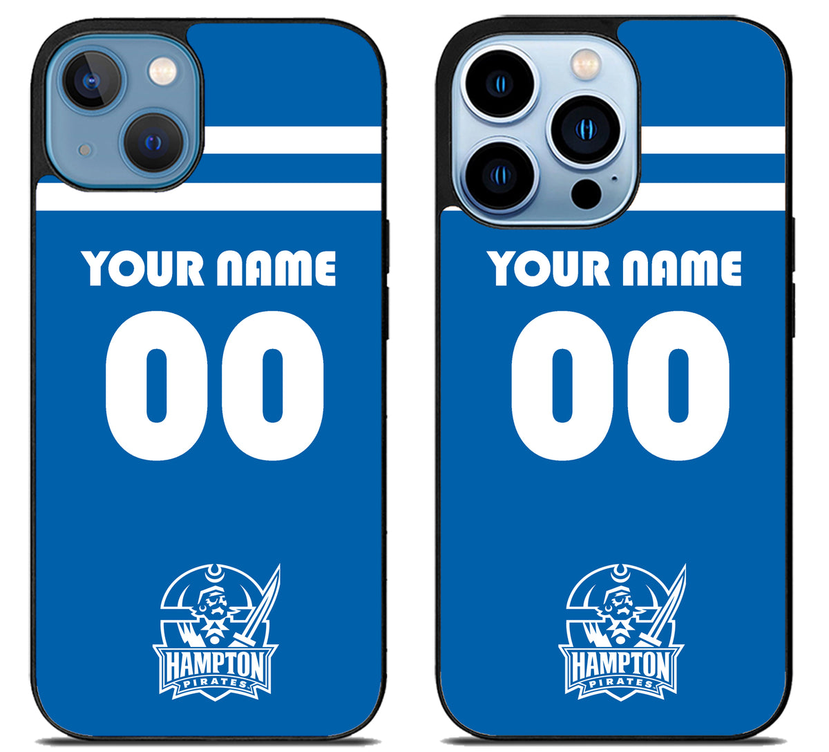 Custom Personalized Hampton Pirates iPhone 13 | 13 Mini | 13 Pro | 13 Pro Max Case