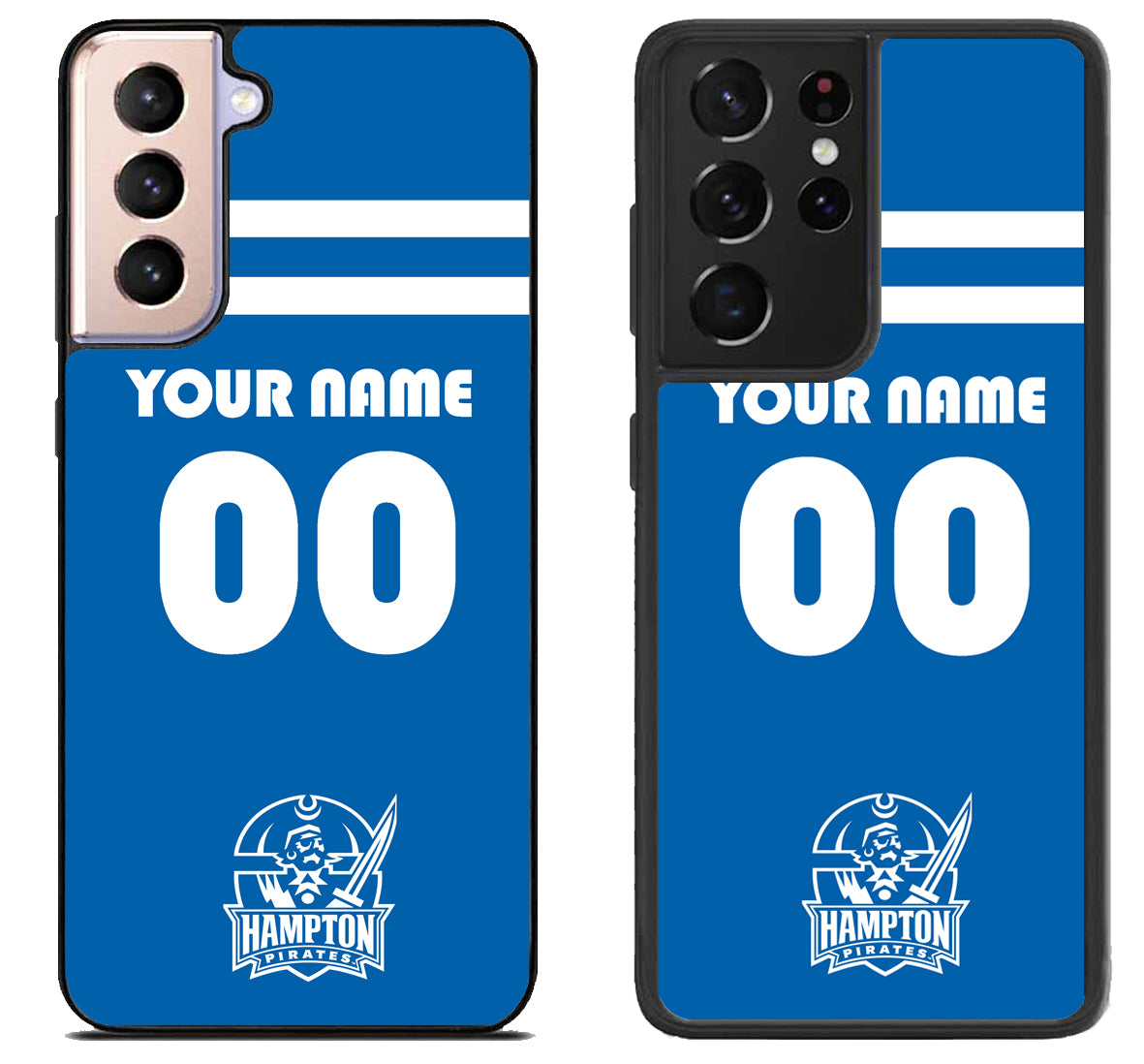 Custom Personalized Hampton Pirates Samsung Galaxy S21 | S21 FE | S21+ | S21 Ultra Case