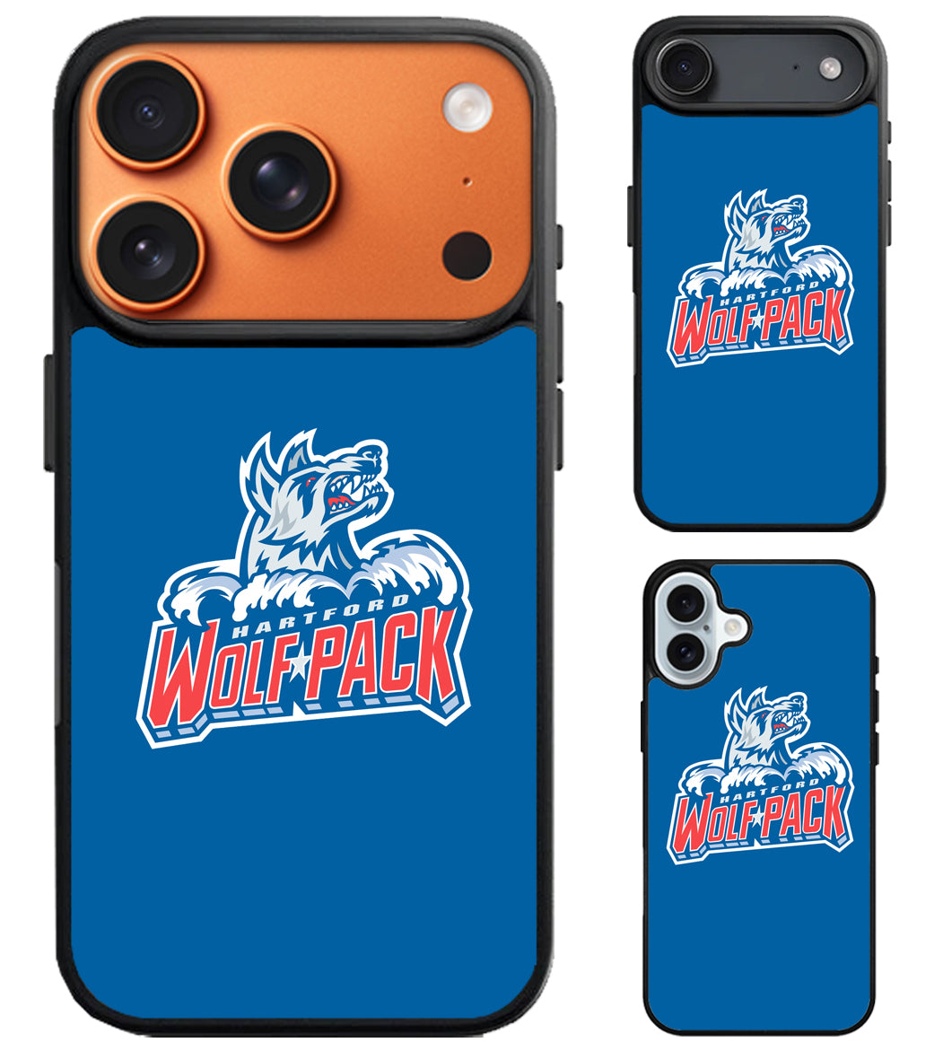 Hartford Wolf Pack Logo iPhone Air | iPhone 17 | 17 Pro | 17 Pro Max Case