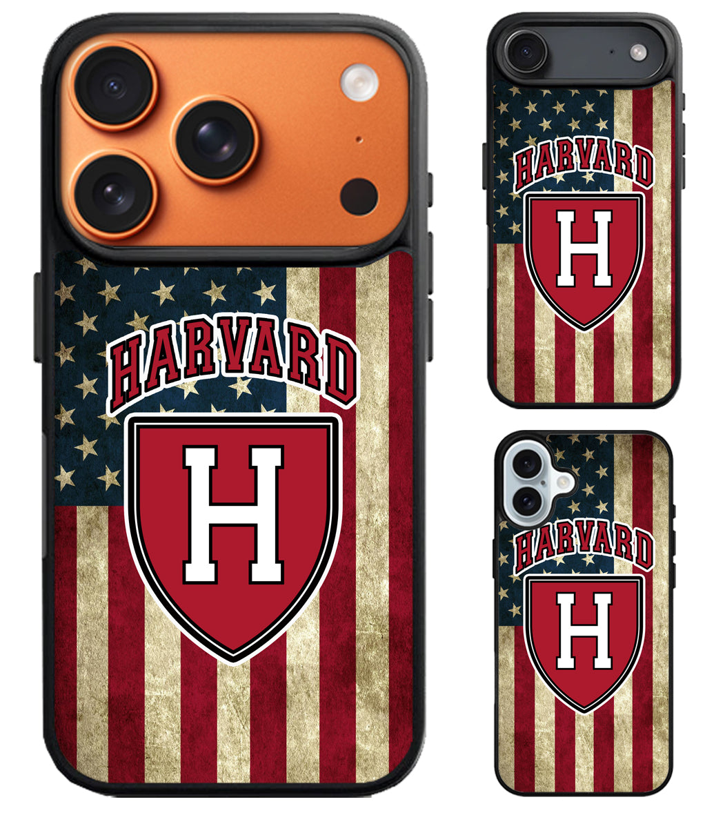 Harvard Crimson Flag iPhone Air | iPhone 17 | 17 Pro | 17 Pro Max Case