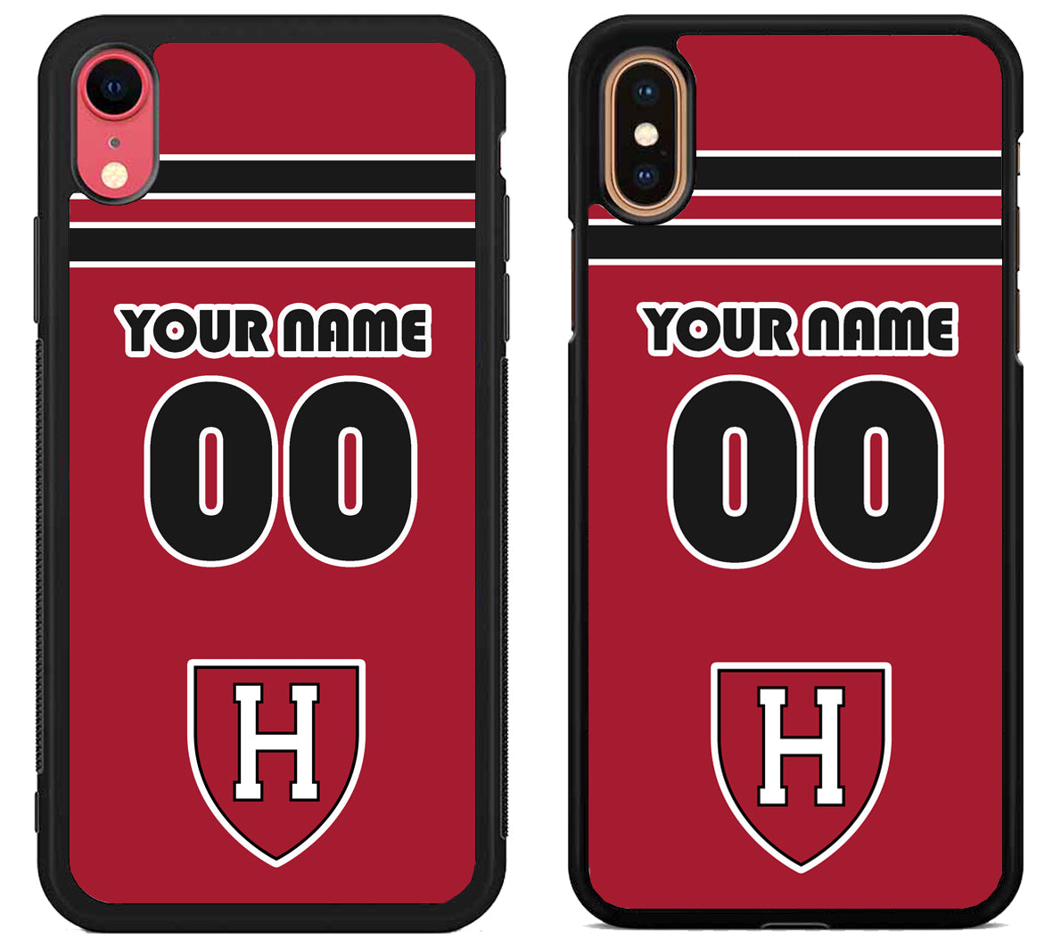 Custom Personalized Harvard Crimson iPhone X | Xs | Xr | Xs Max Case
