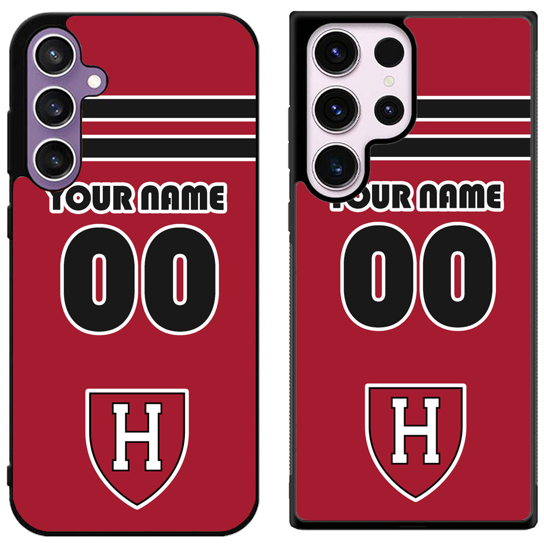 Custom Personalized Harvard Crimson Samsung Galaxy S24 | S24+ | S24 Ultra Case
