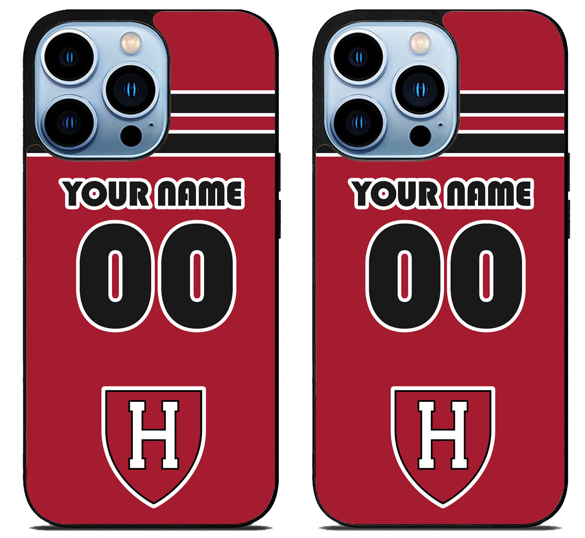 Custom Personalized Harvard Crimson iPhone 15 Pro | iPhone 15 Pro Max Case
