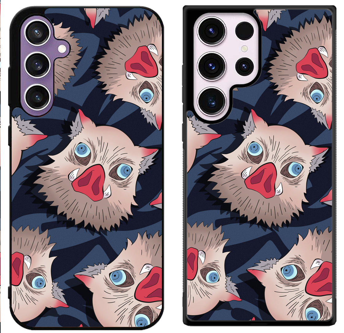 Hashibira Inosuke demon slayer Collage Samsung Galaxy S24 | S24+ | S24 Ultra Case