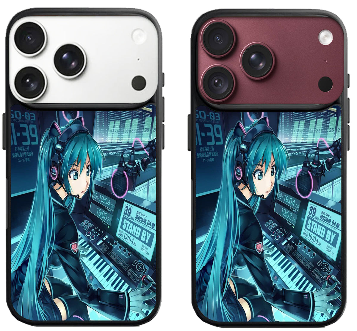 Hatsune Miku Anime iPhone 18 Pro | 18 Pro Max Case