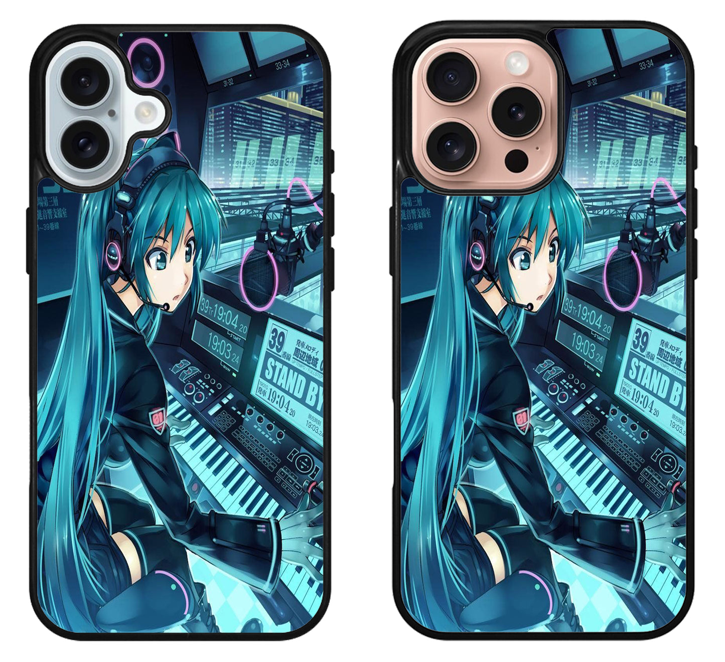 Hatsune Miku Anime iPhone 16 | 16 Plus | 16 Pro | 16 Pro Max Case