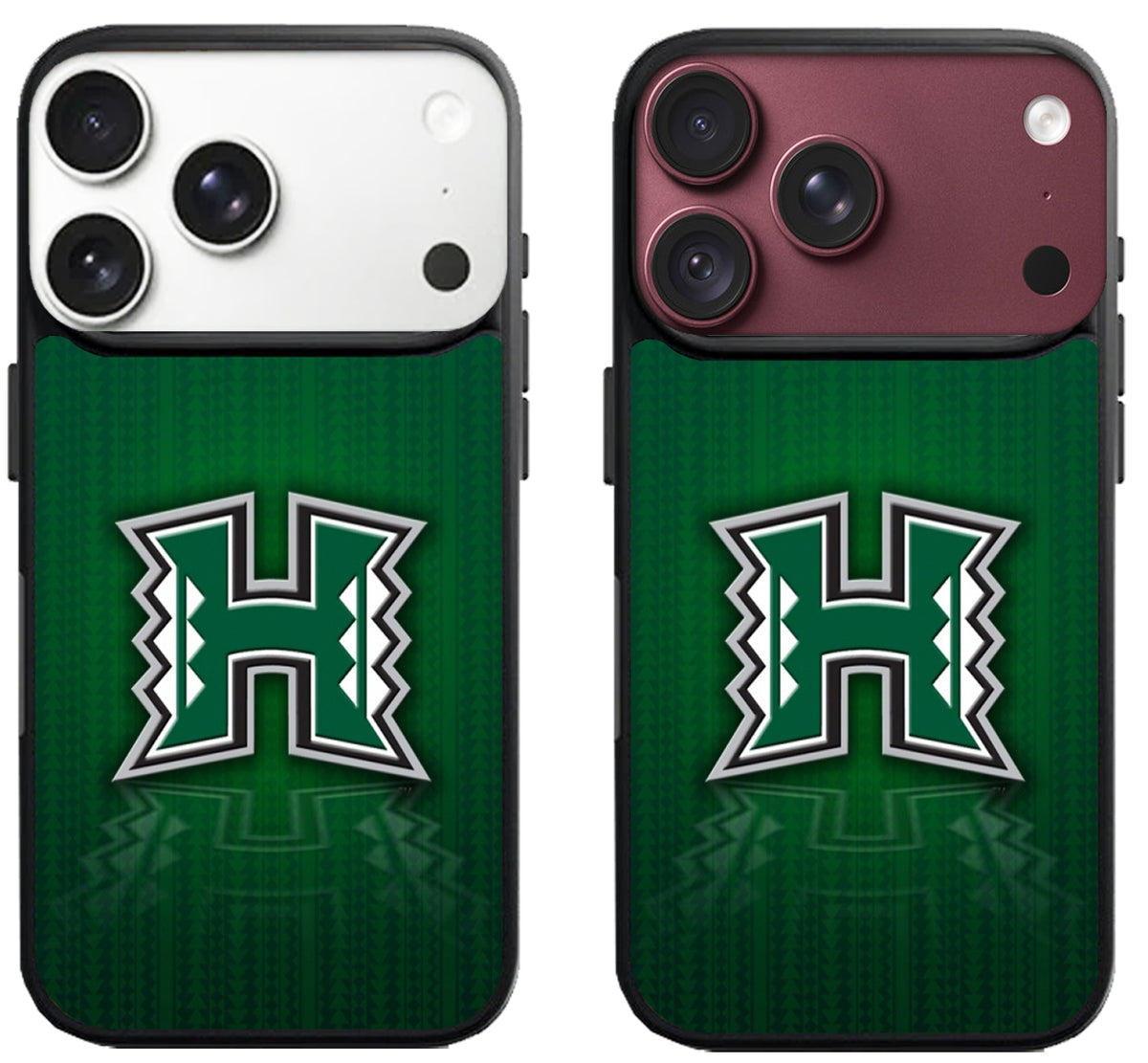 Hawaii Rainbow Warriors Background iPhone 18 Pro | 18 Pro Max Case