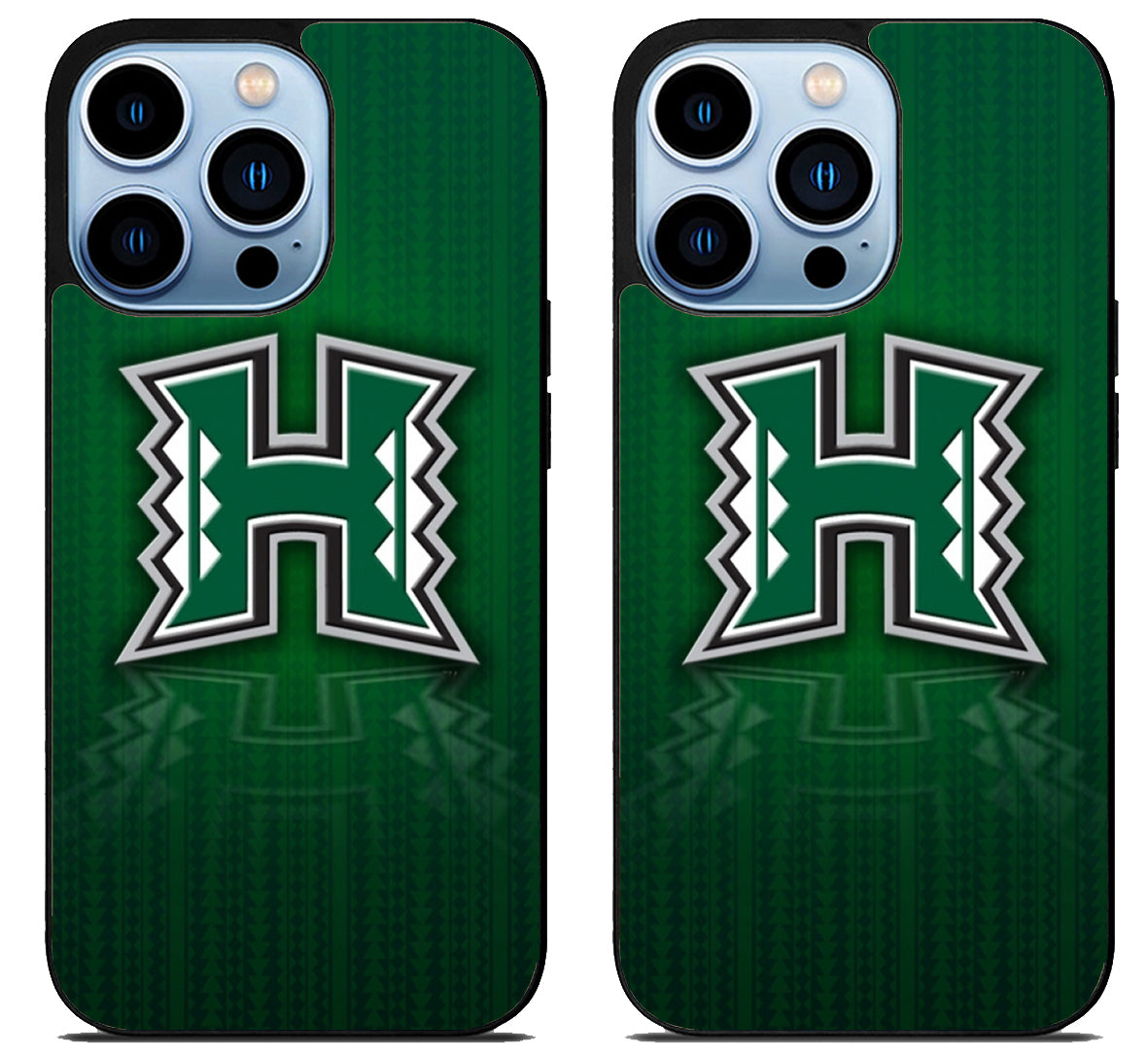 Hawaii Rainbow Warriors Background iPhone 15 Pro | iPhone 15 Pro Max Case