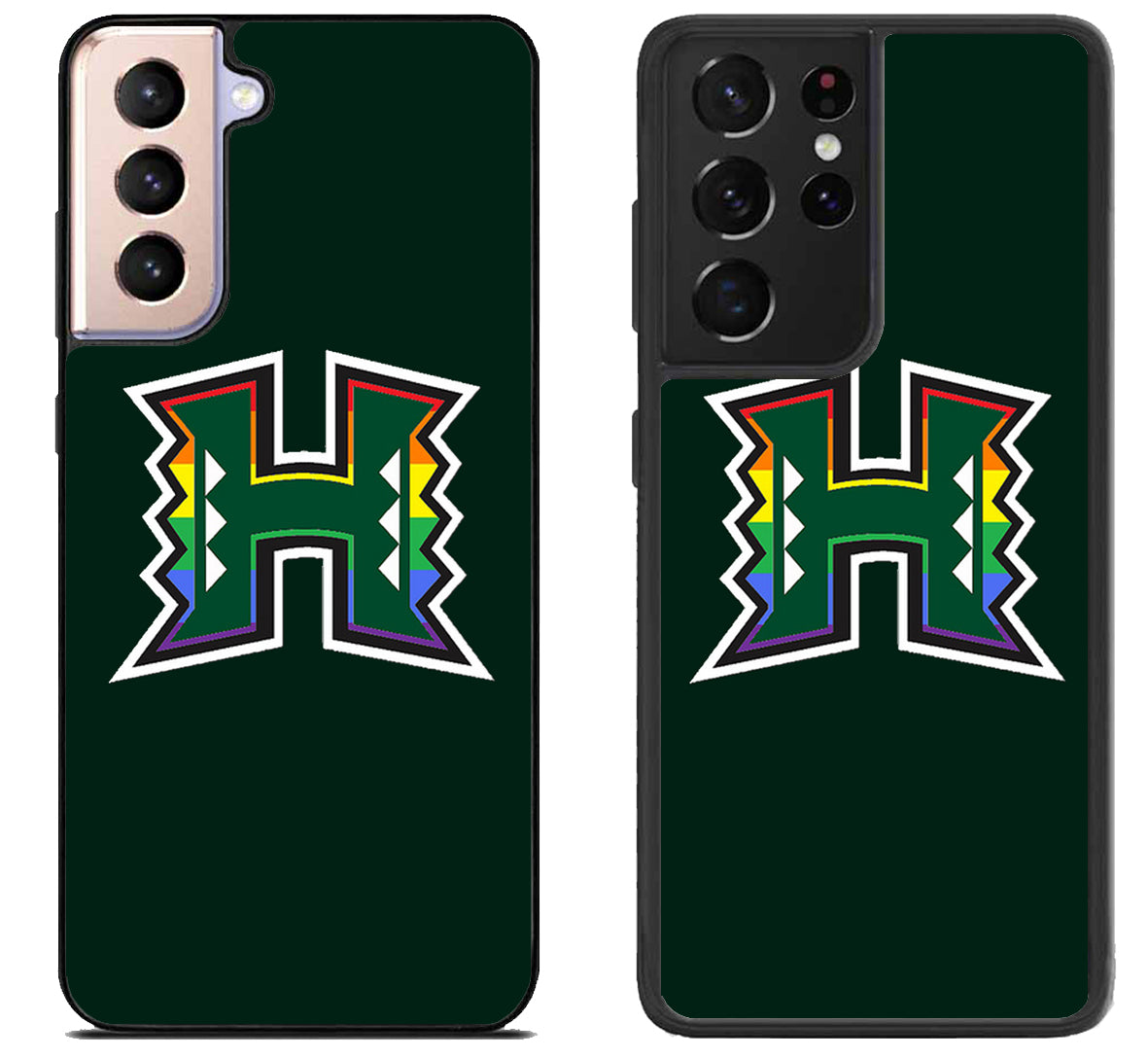 Hawaii Rainbow Warriors Logo Samsung Galaxy S21 | S21 FE | S21+ | S21 Ultra Case