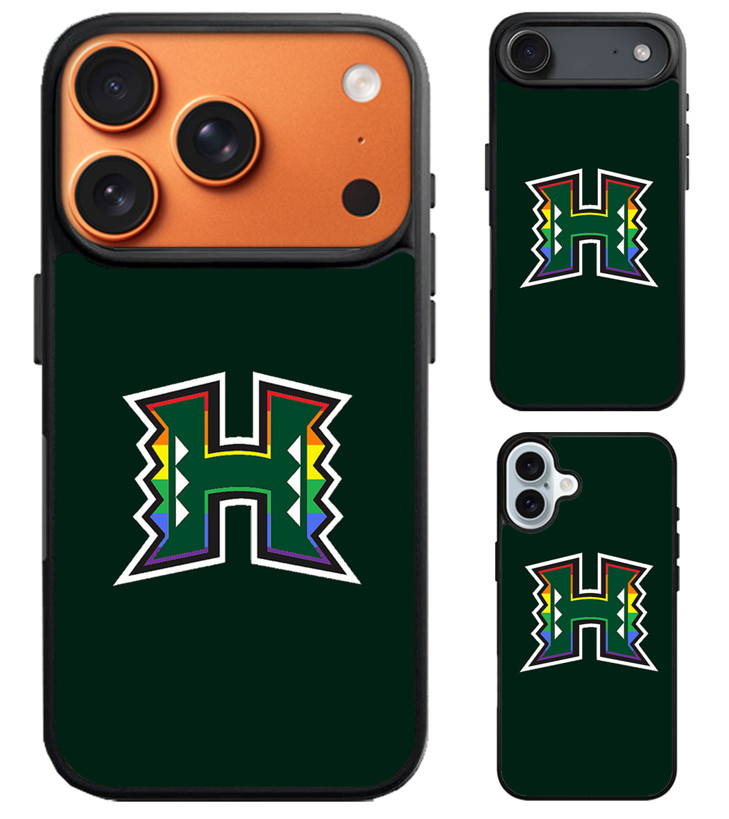 Hawaii Rainbow Warriors iPhone Air | iPhone 17 | 17 Pro | 17 Pro Max Case