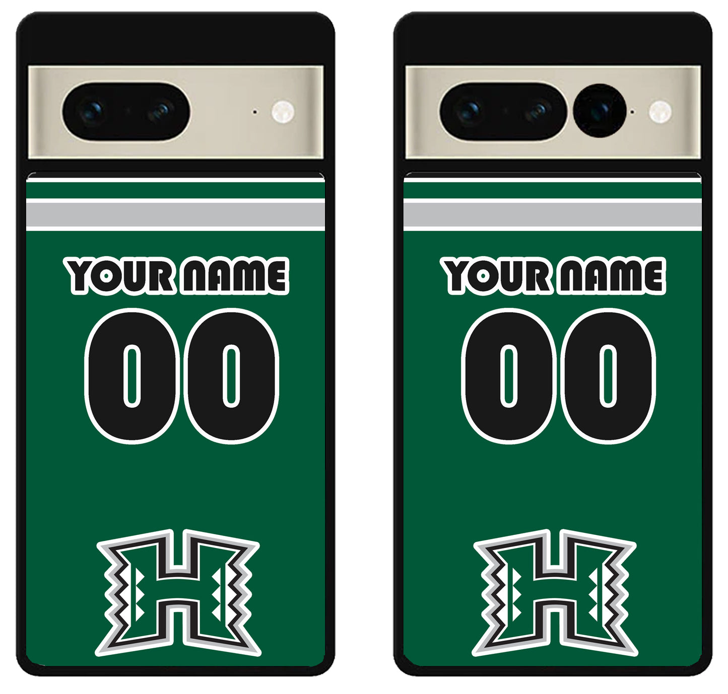 Custom Personalized Hawaii Rainbow Warriors Google Pixel 7 | 7 Pro Case