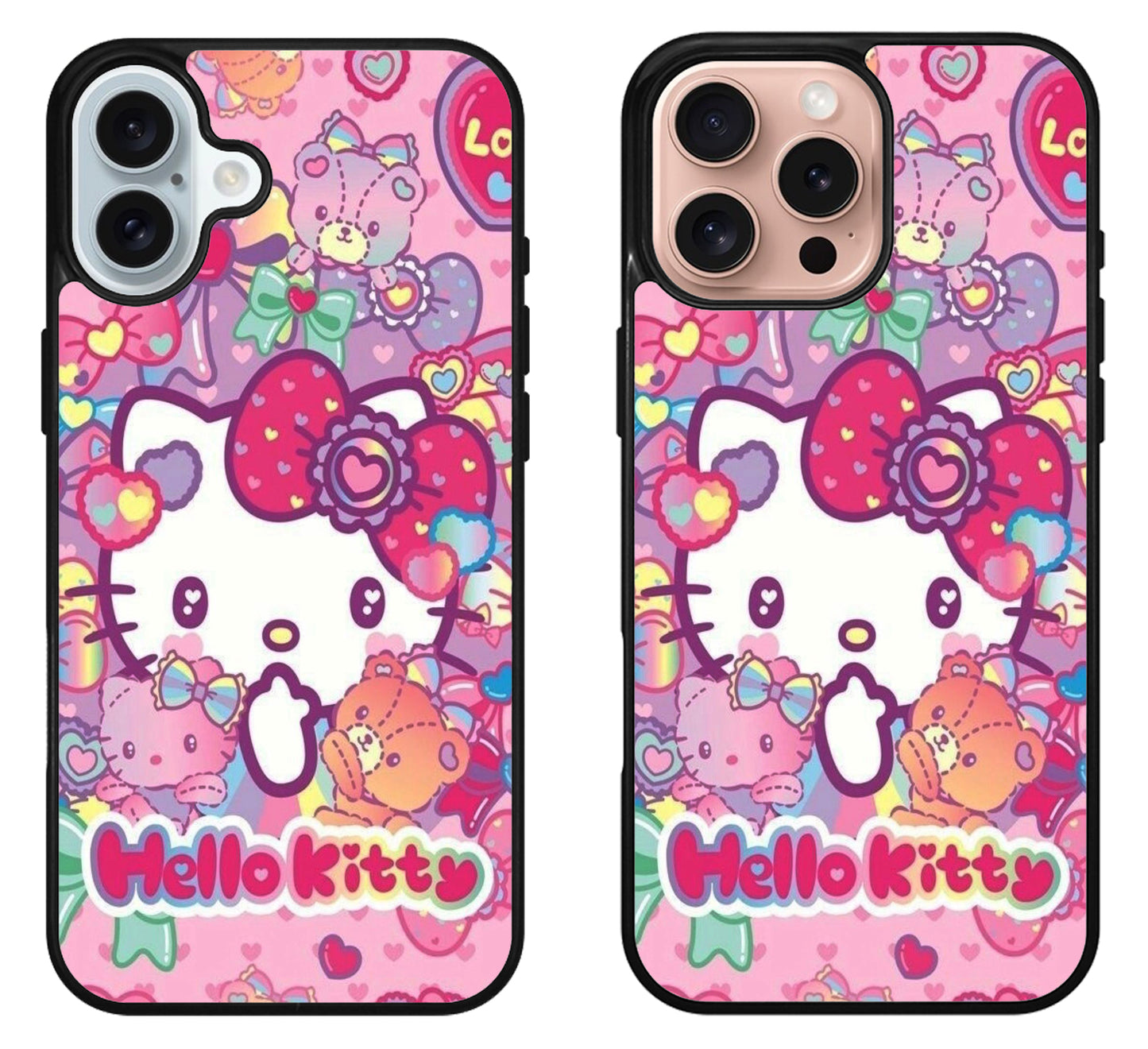 Hello Kitty Collage iPhone 16 | 16 Plus | 16 Pro | 16 Pro Max Case