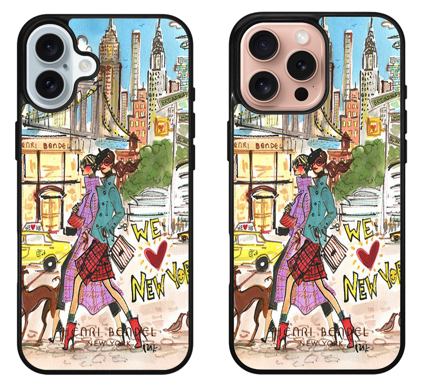 Henri Bendel Cute iPhone 16 | 16 Plus | 16 Pro | 16 Pro Max Case