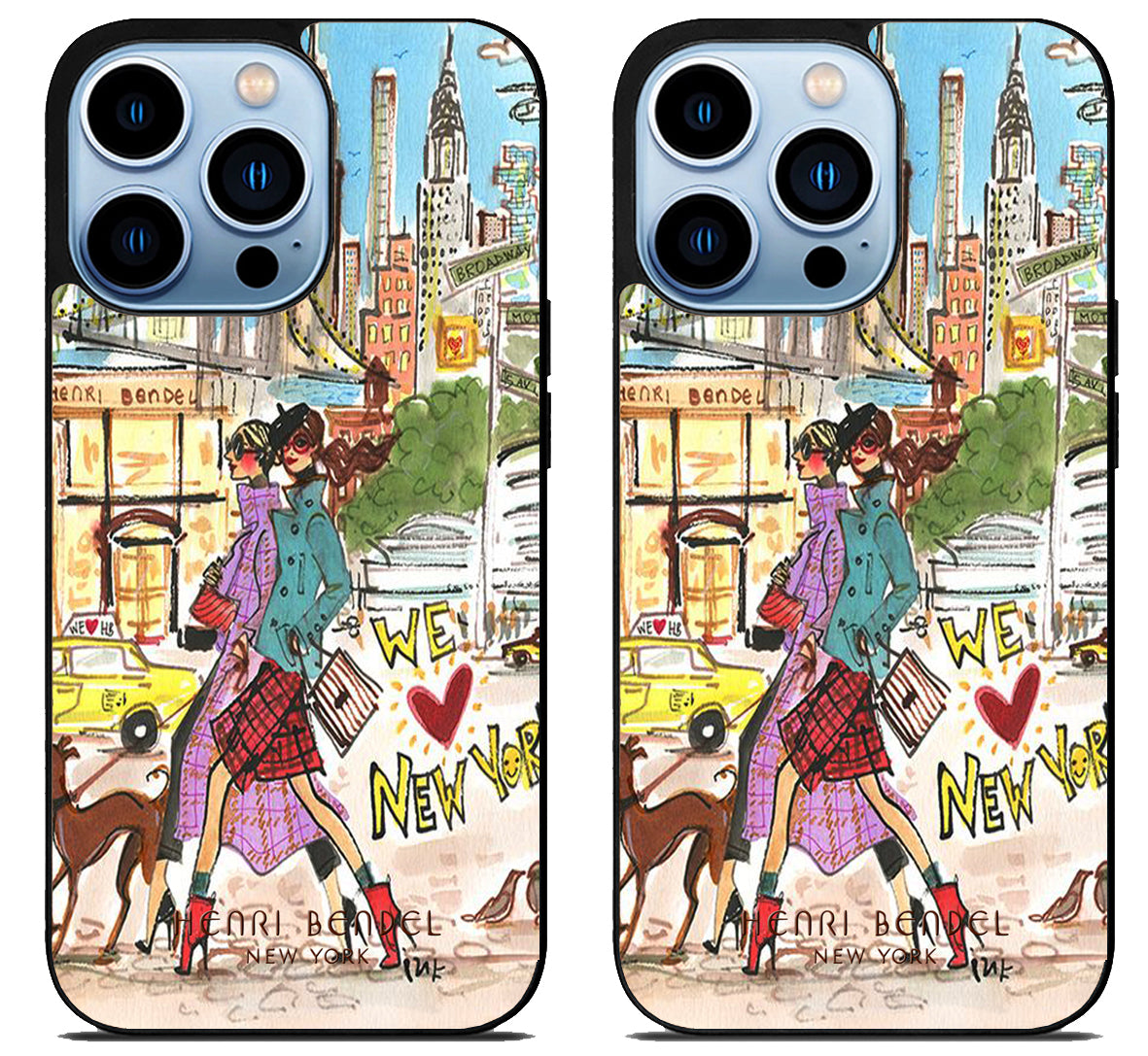 Henri Bendel Cute iPhone 15 Pro | iPhone 15 Pro Max Case