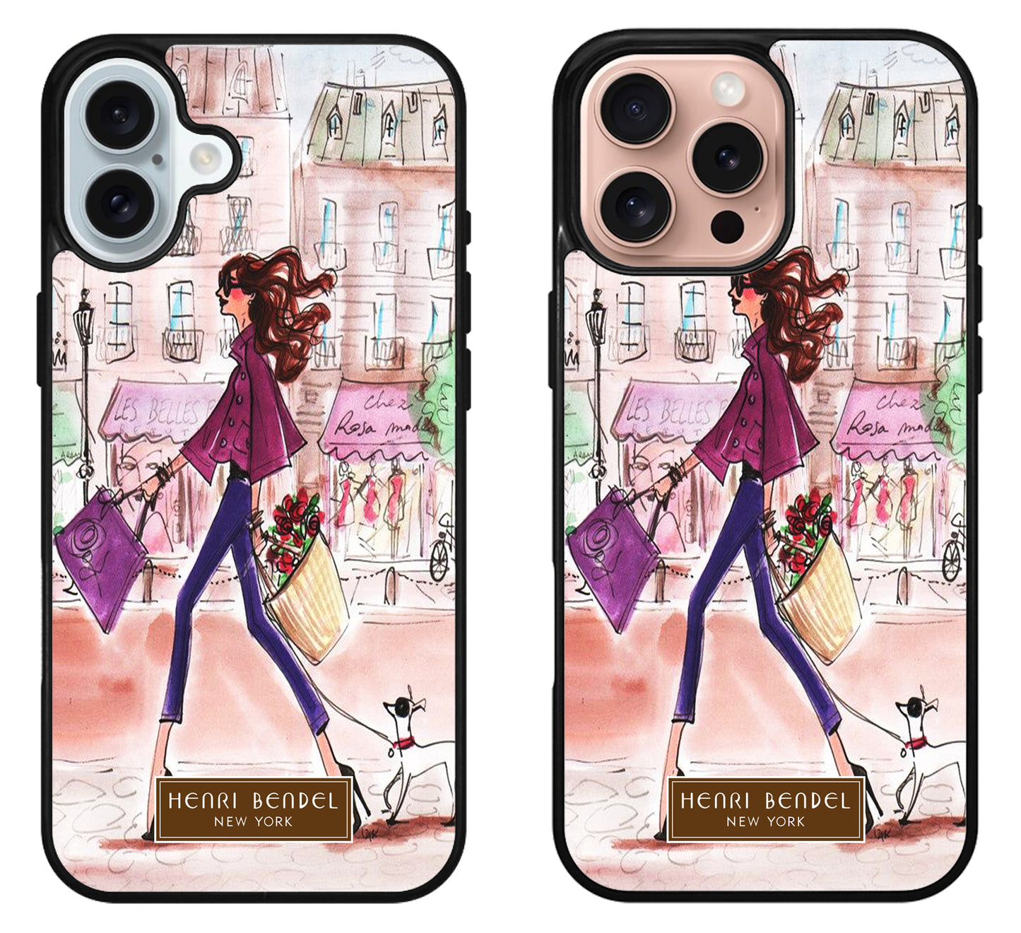 Henri Bendel Style iPhone 16 | 16 Plus | 16 Pro | 16 Pro Max Case