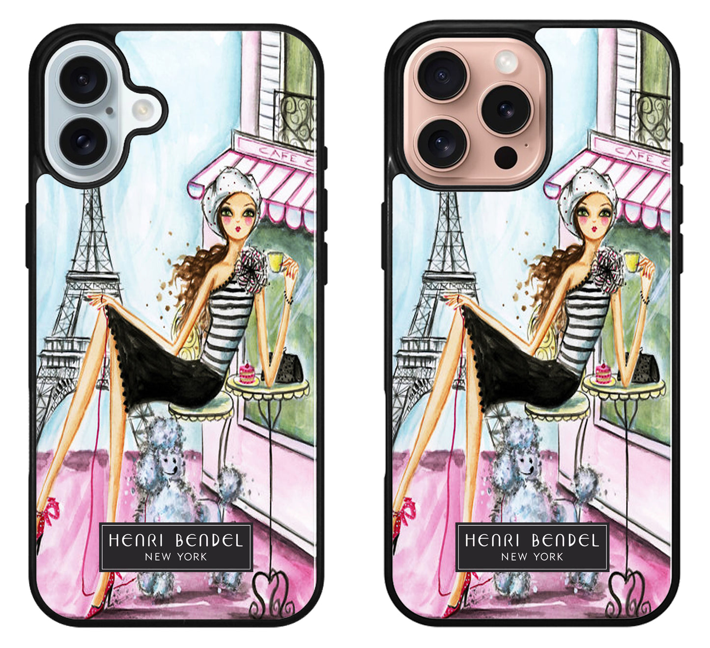 Henri Bendel Stylish iPhone 16 | 16 Plus | 16 Pro | 16 Pro Max Case