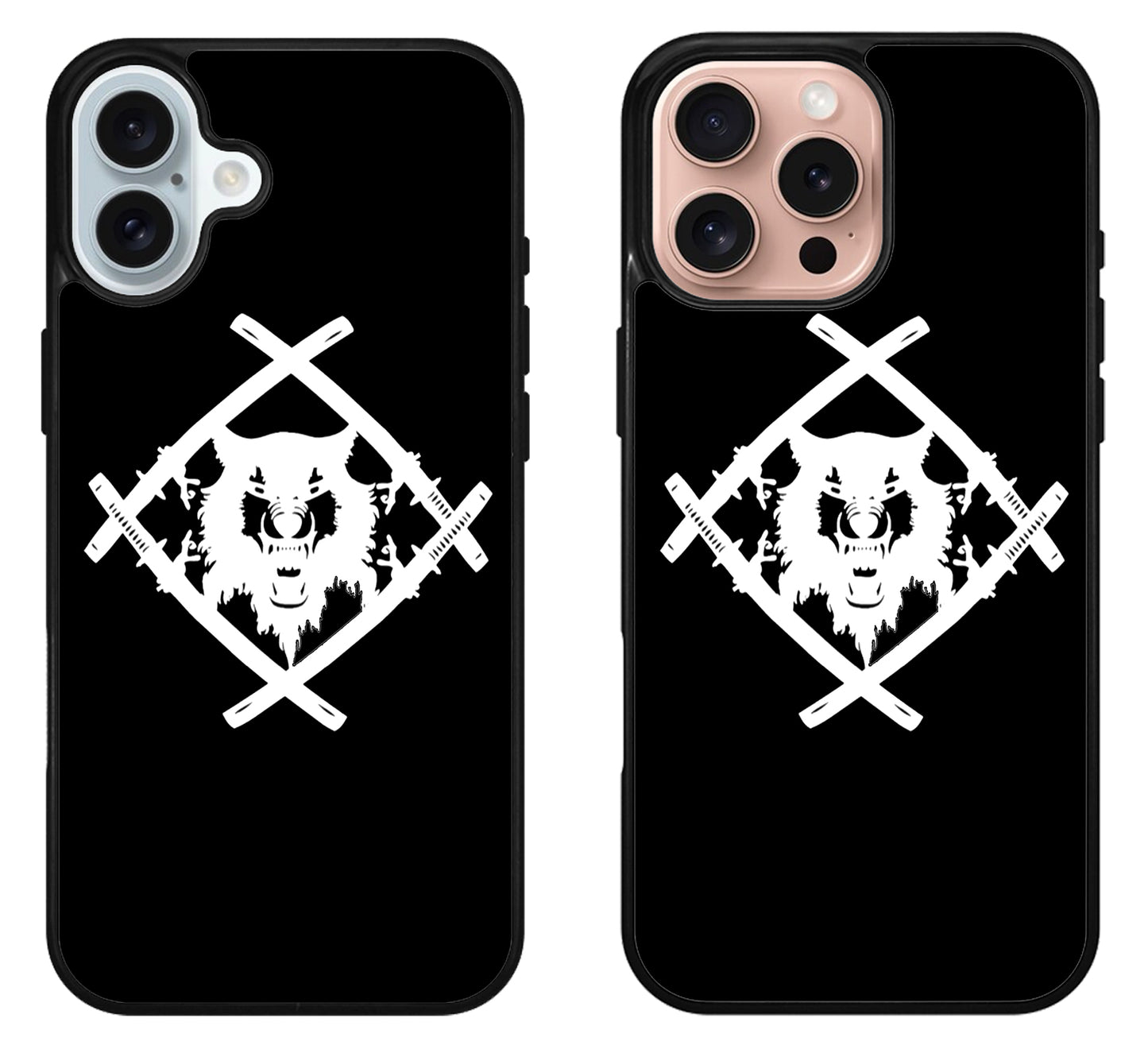 Hollow Squad Black iPhone 16 | 16 Plus | 16 Pro | 16 Pro Max Case