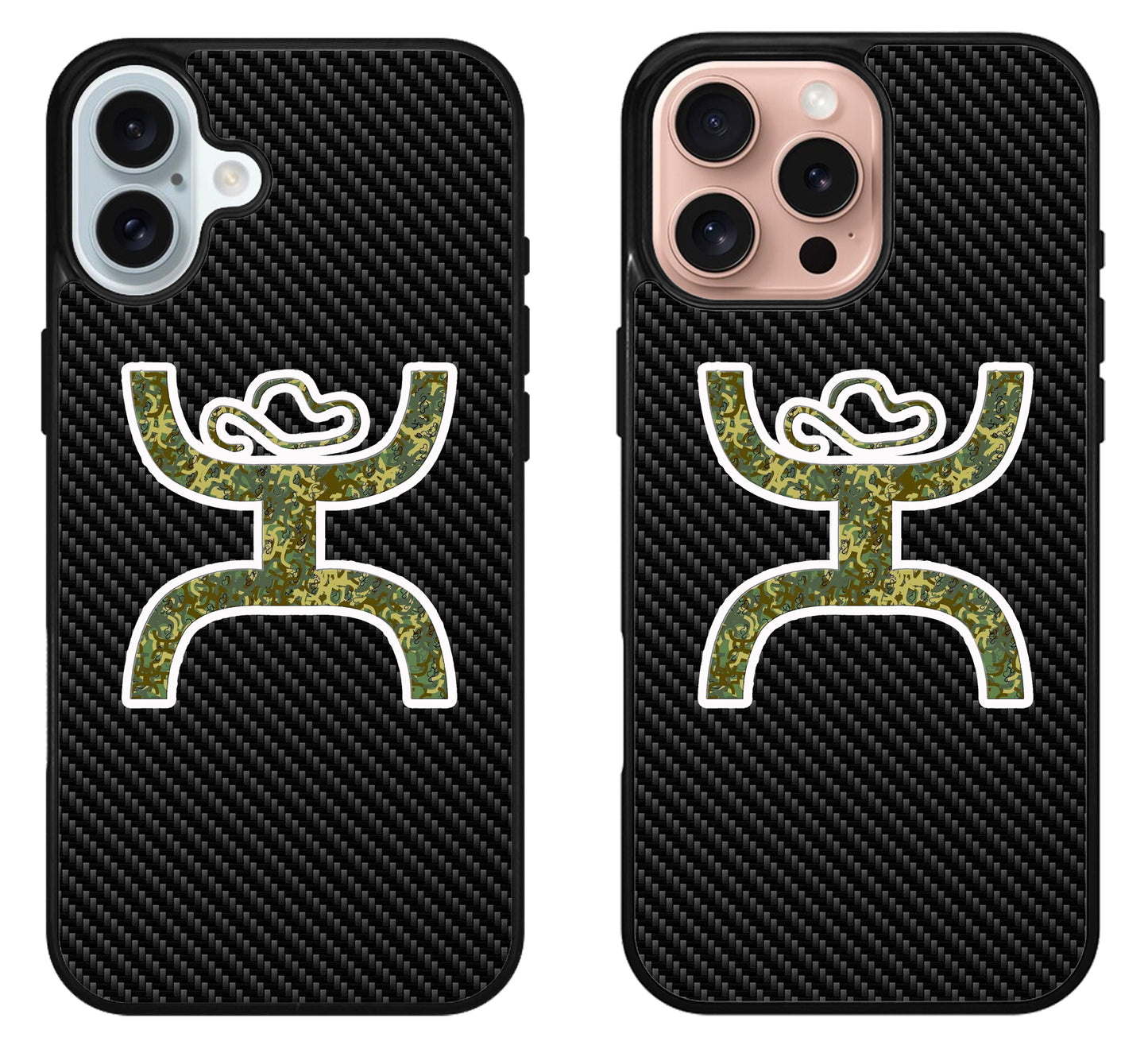 Hooey Logo Carbon iPhone 16 | 16 Plus | 16 Pro | 16 Pro Max Case