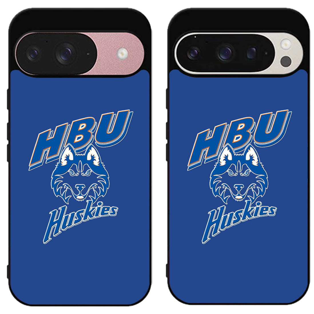 Houston Baptist Huskies Blue Google Pixel 9 | 9 Pro | 9 Pro XL Case