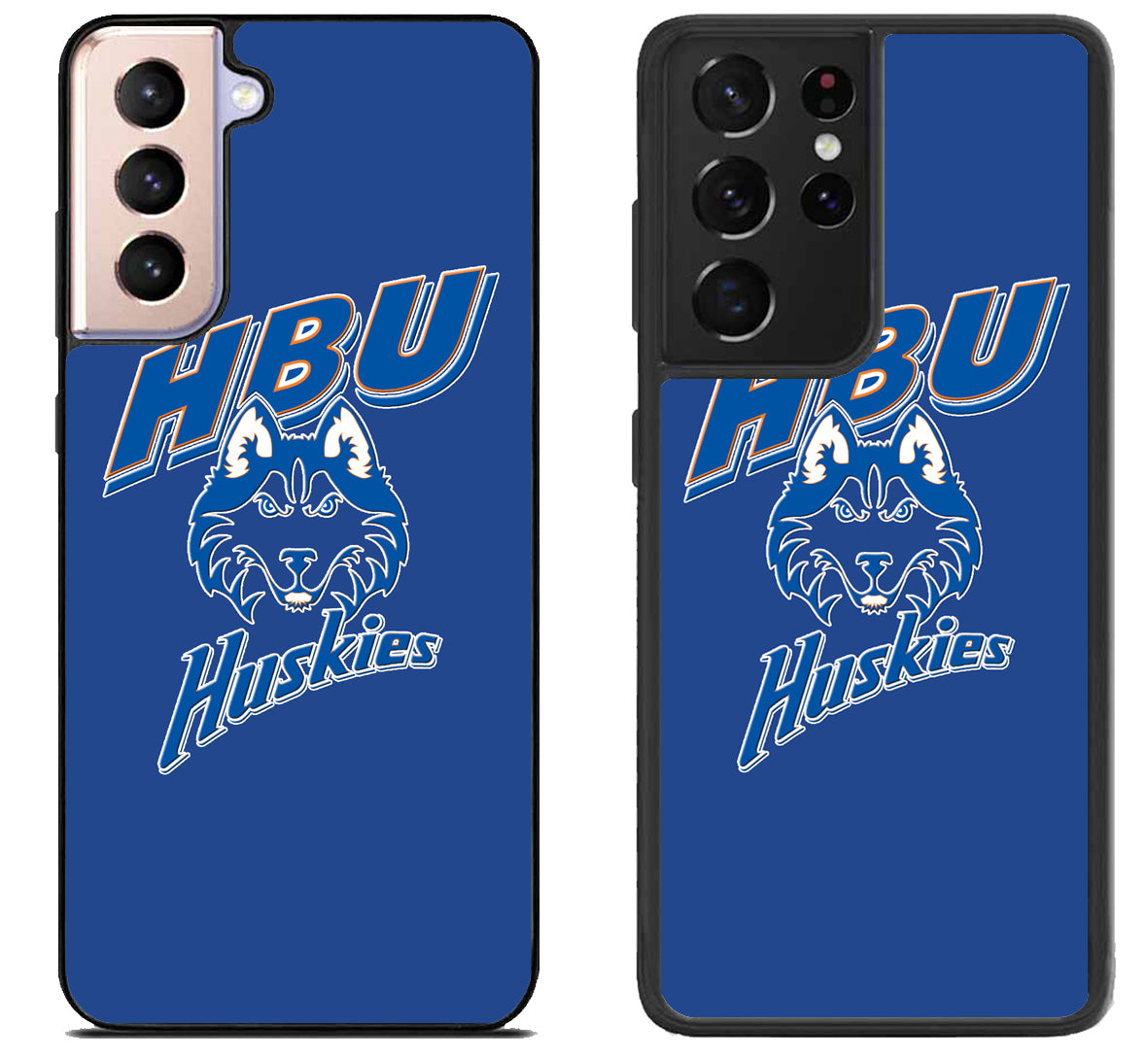 Houston Baptist Huskies Blue Samsung Galaxy S21 | S21 FE | S21+ | S21 Ultra Case