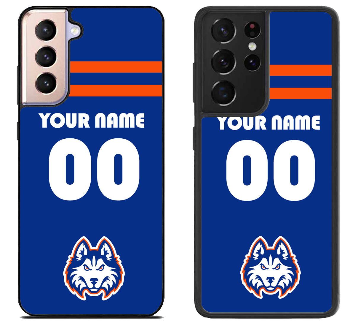 Custom Personalized Houston Baptist huskiest Samsung Galaxy S21 | S21 FE | S21+ | S21 Ultra Case