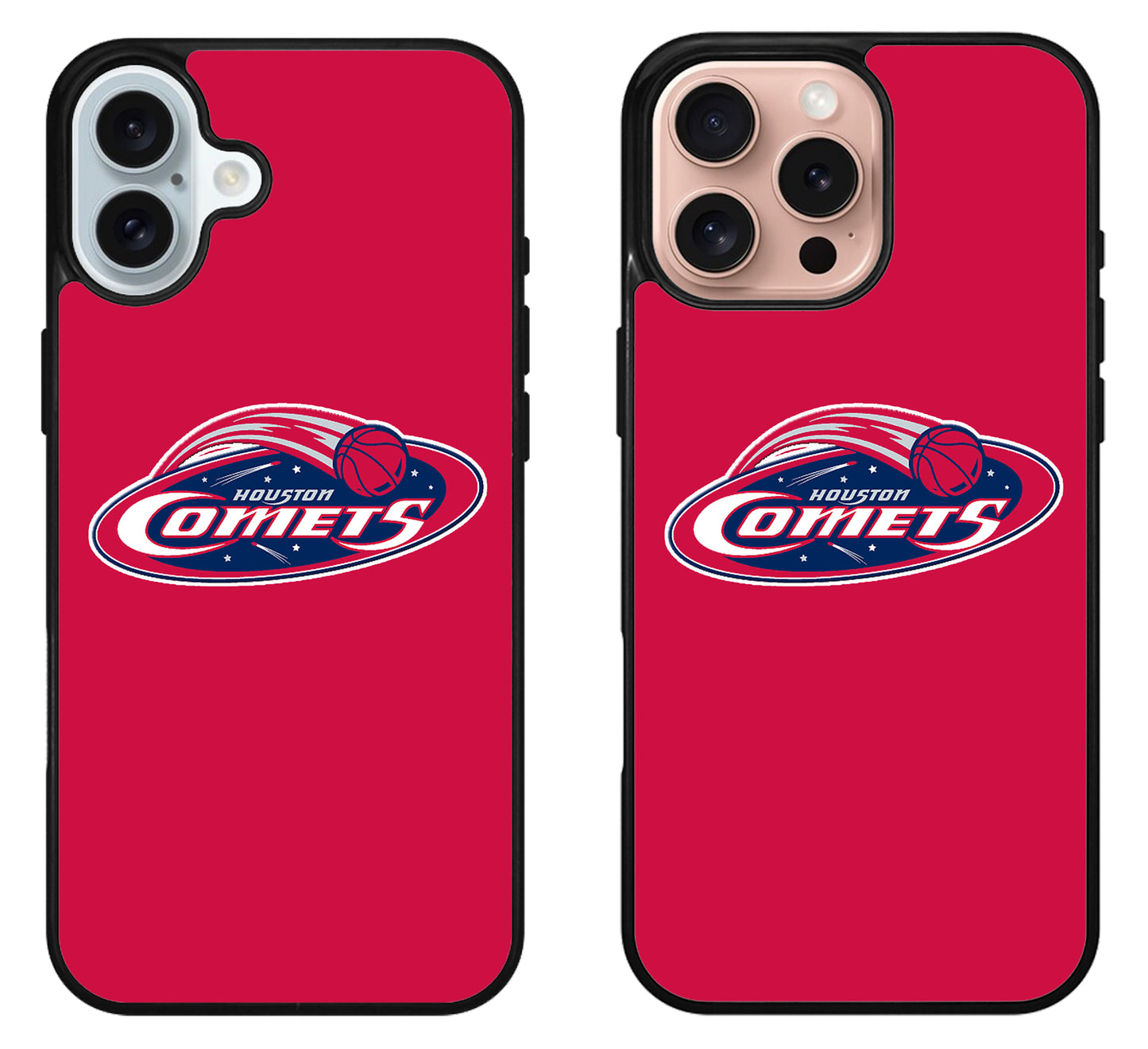 Houston Comets Red iPhone 16 | 16 Plus | 16 Pro | 16 Pro Max Case