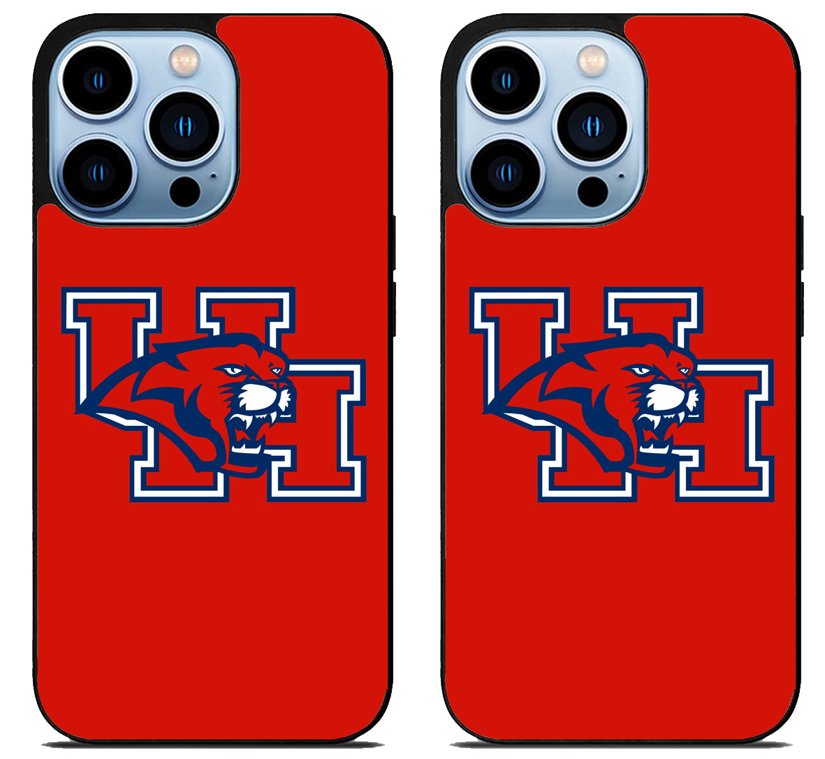 Houston Cougars Logo Red iPhone 15 Pro | iPhone 15 Pro Max Case