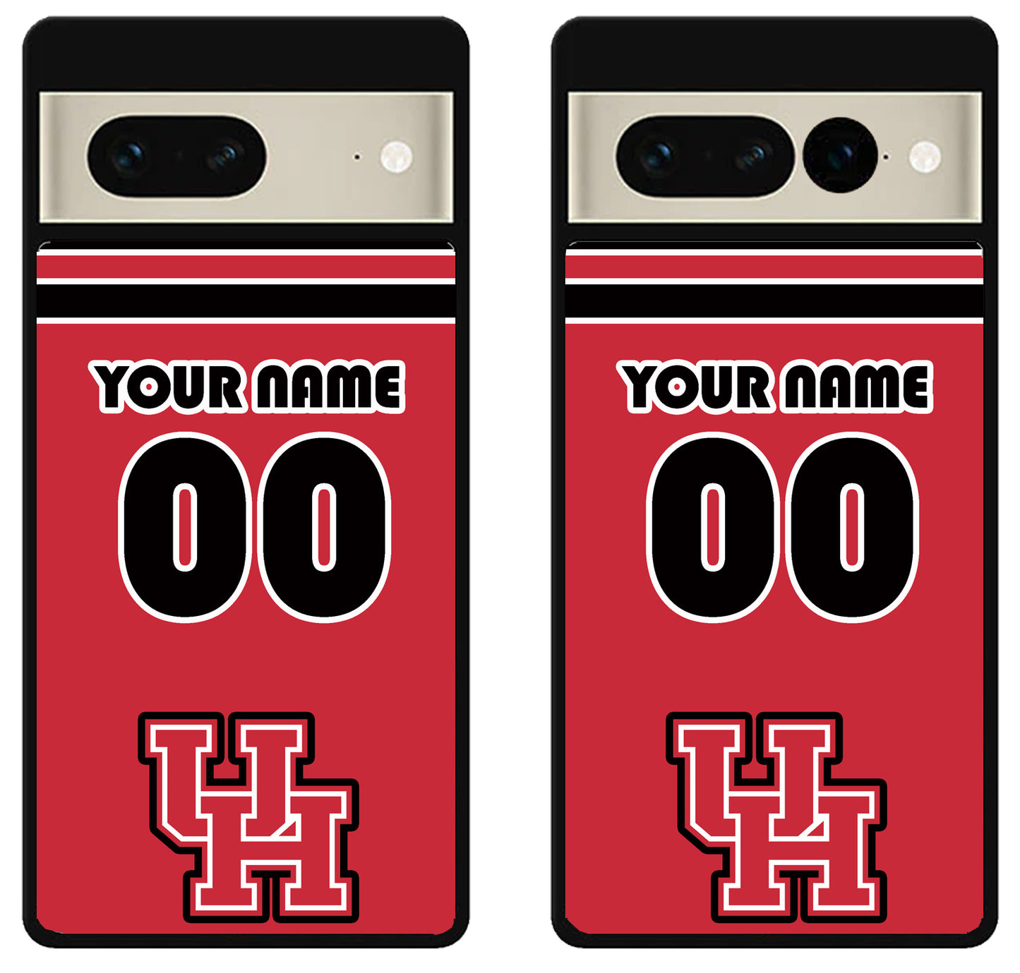 Custom Personalized Houston Cougars Google Pixel 7 | 7 Pro Case
