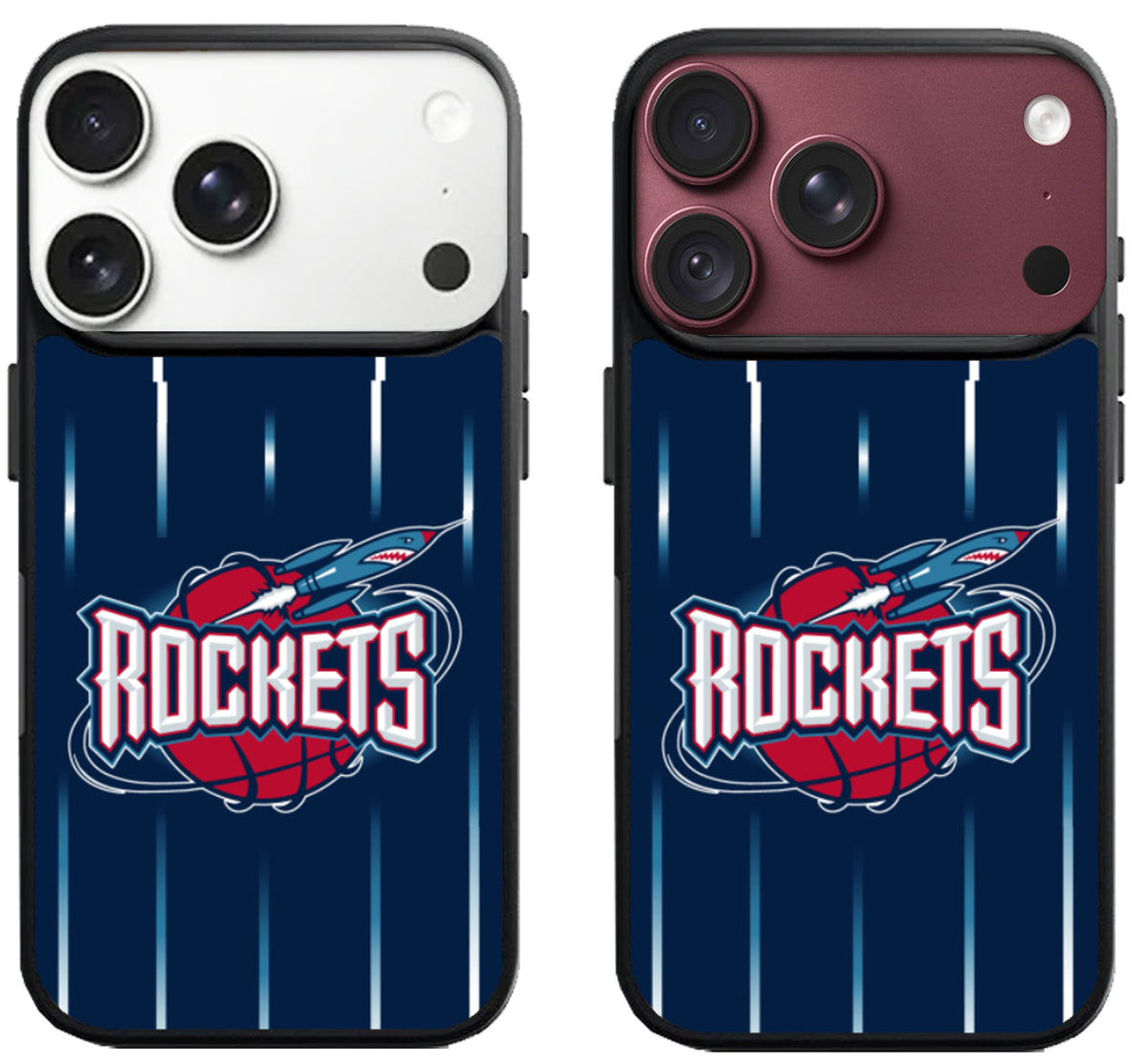 Houston Rockets Logo Blue iPhone 18 Pro | 18 Pro Max Case