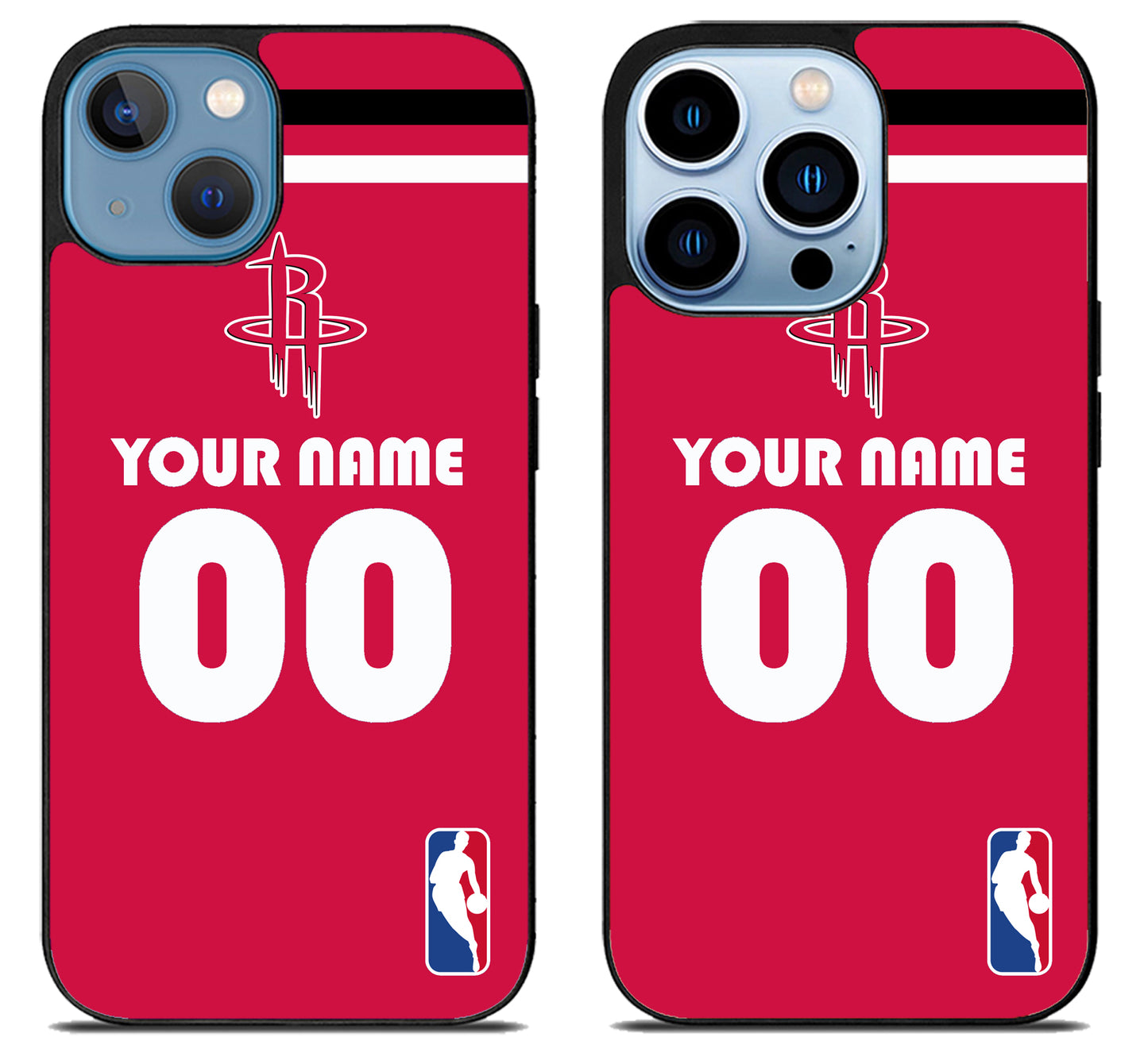 Custom Personalized Houston Rockets NBA iPhone 13 | 13 Mini | 13 Pro | 13 Pro Max Case