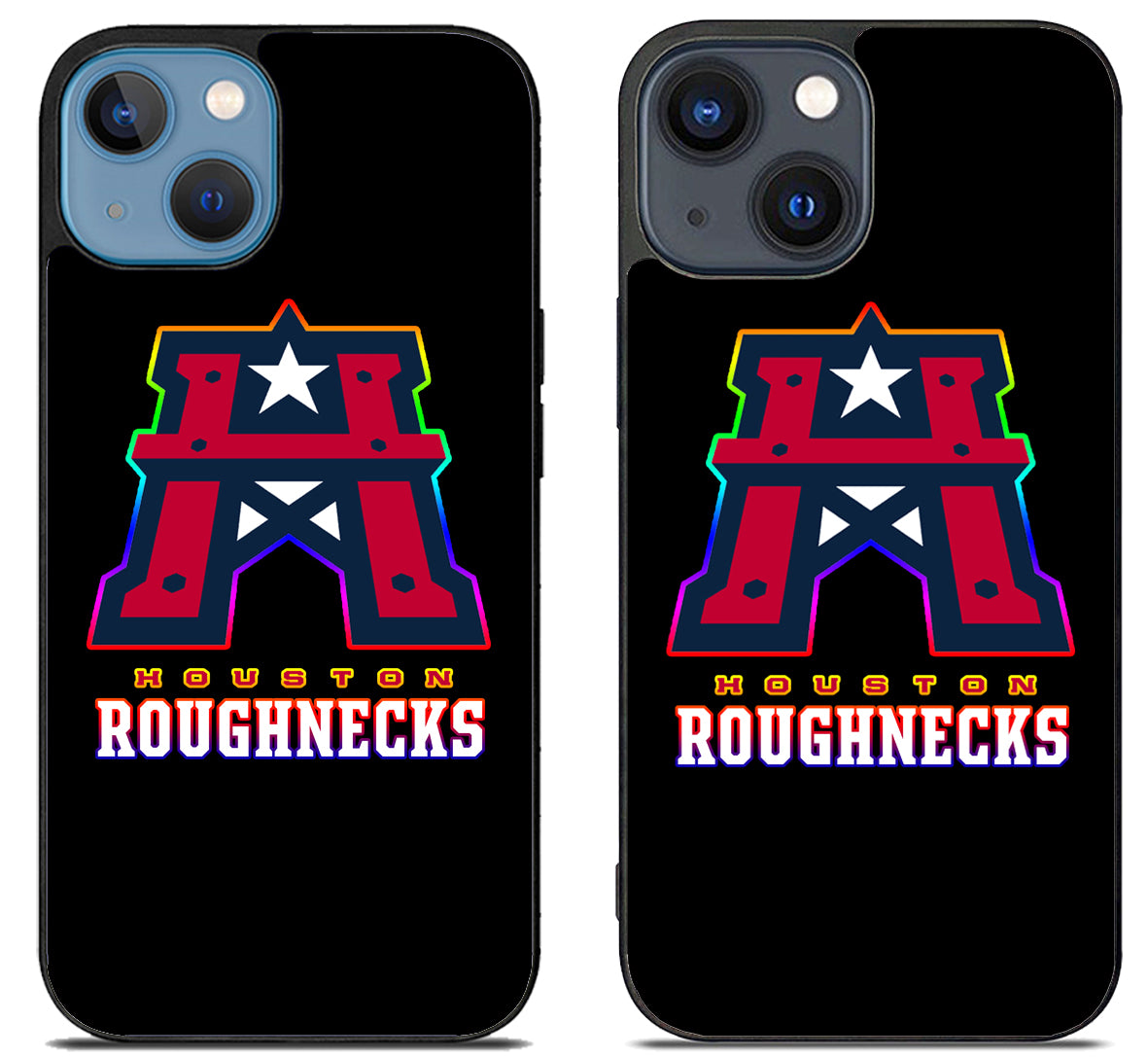 Houston Roughnecks Black iPhone 15 | iPhone 15 Plus Case