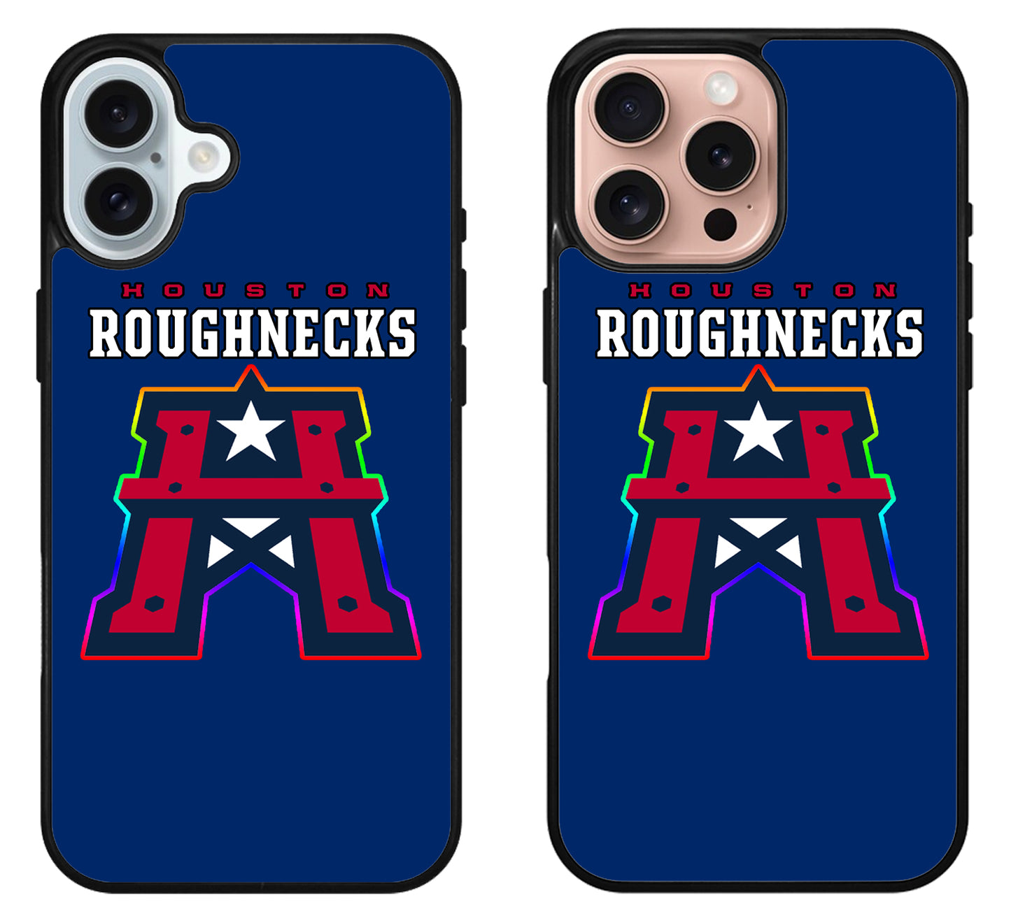 Houston Roughnecks Blue iPhone 16 | 16 Plus | 16 Pro | 16 Pro Max Case