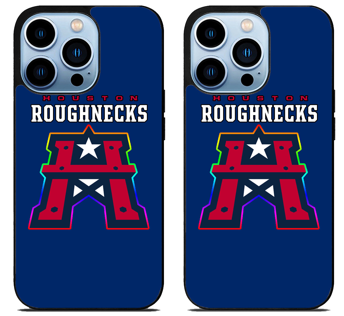 Houston Roughnecks Blue iPhone 15 Pro | iPhone 15 Pro Max Case