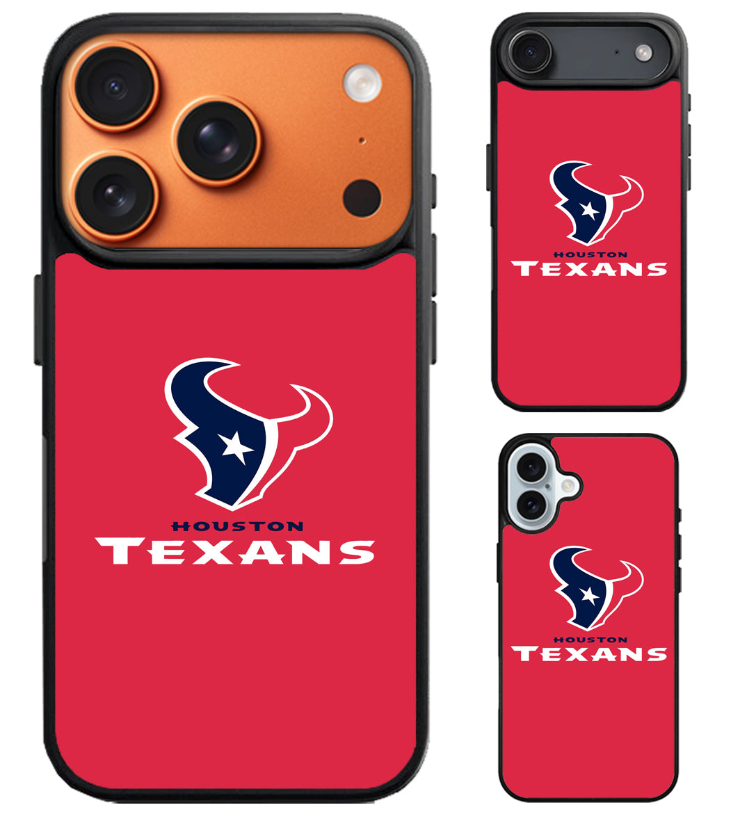 Houston Texans Logo iPhone Air | iPhone 17 | 17 Pro | 17 Pro Max Case