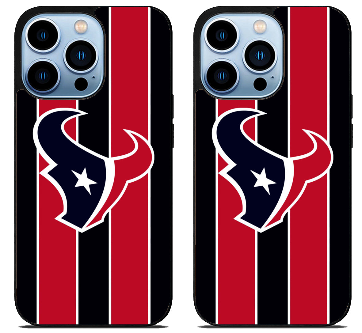 Houston Texans Stripe iPhone 15 Pro | iPhone 15 Pro Max Case