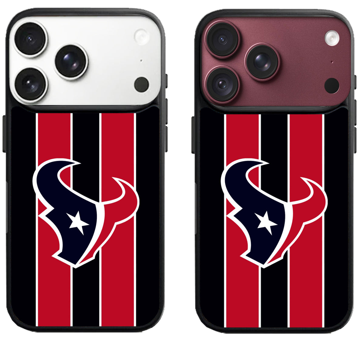 Houston Texans Stripe iPhone 18 Pro | 18 Pro Max Case