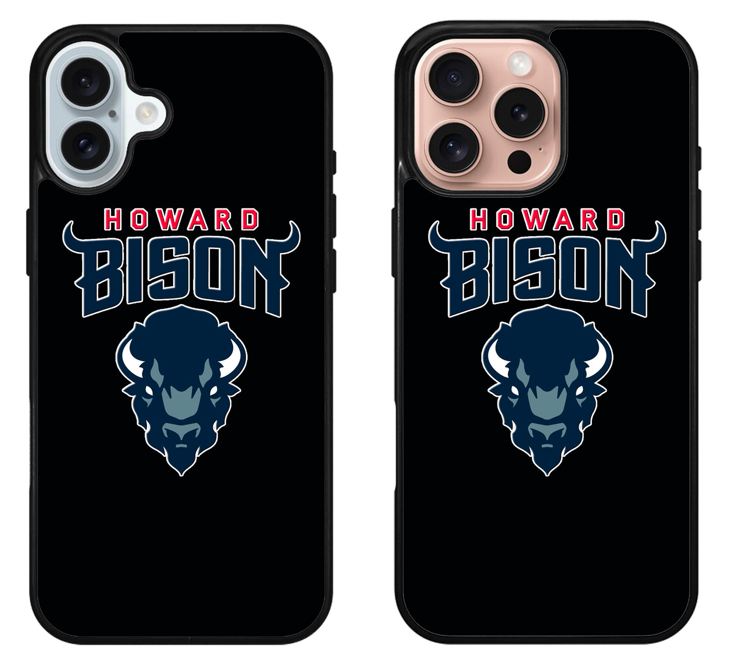 Howard Bison Black iPhone 16 | 16 Plus | 16 Pro | 16 Pro Max Case