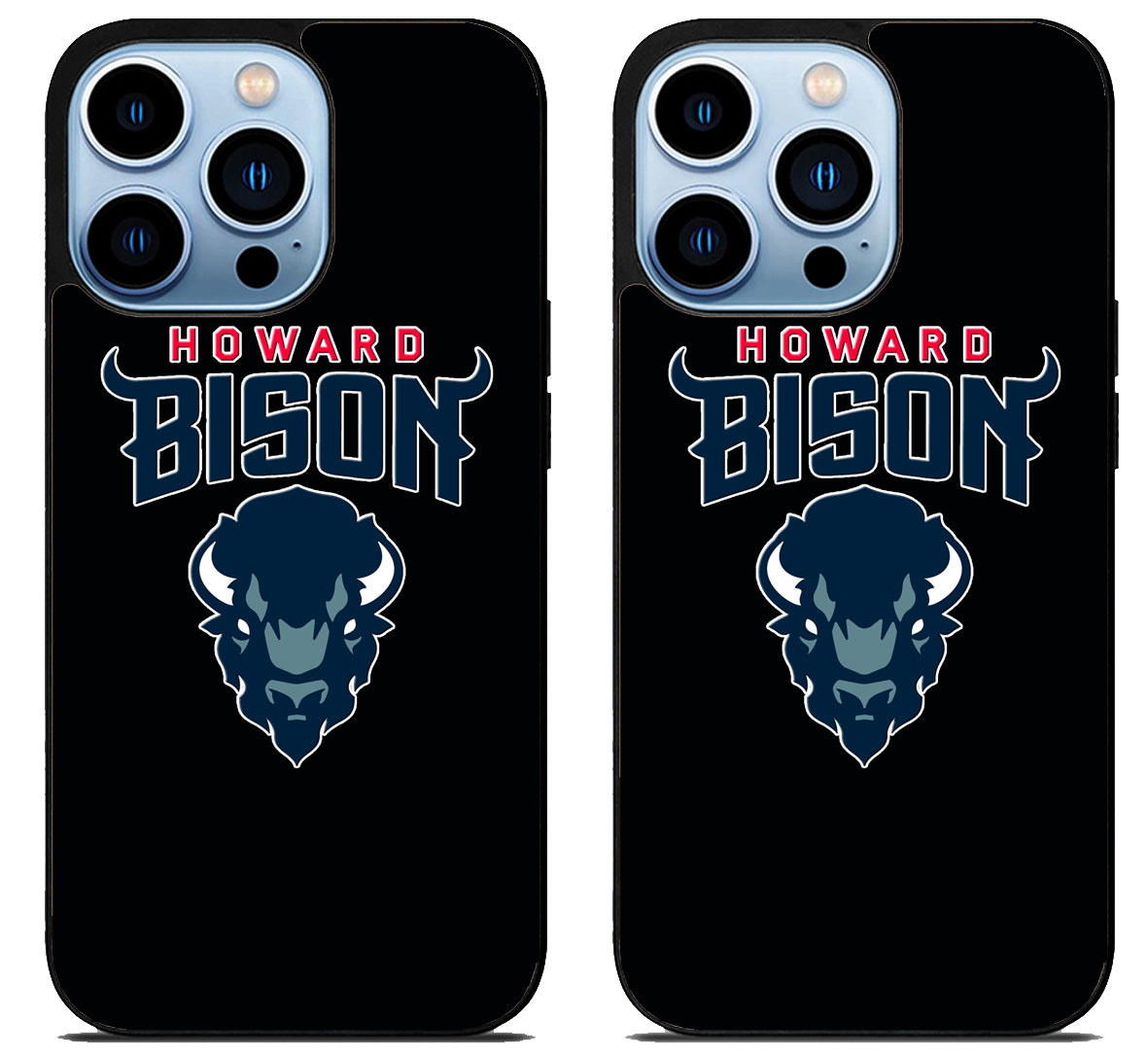 Howard Bison Black iPhone 15 Pro | iPhone 15 Pro Max Case