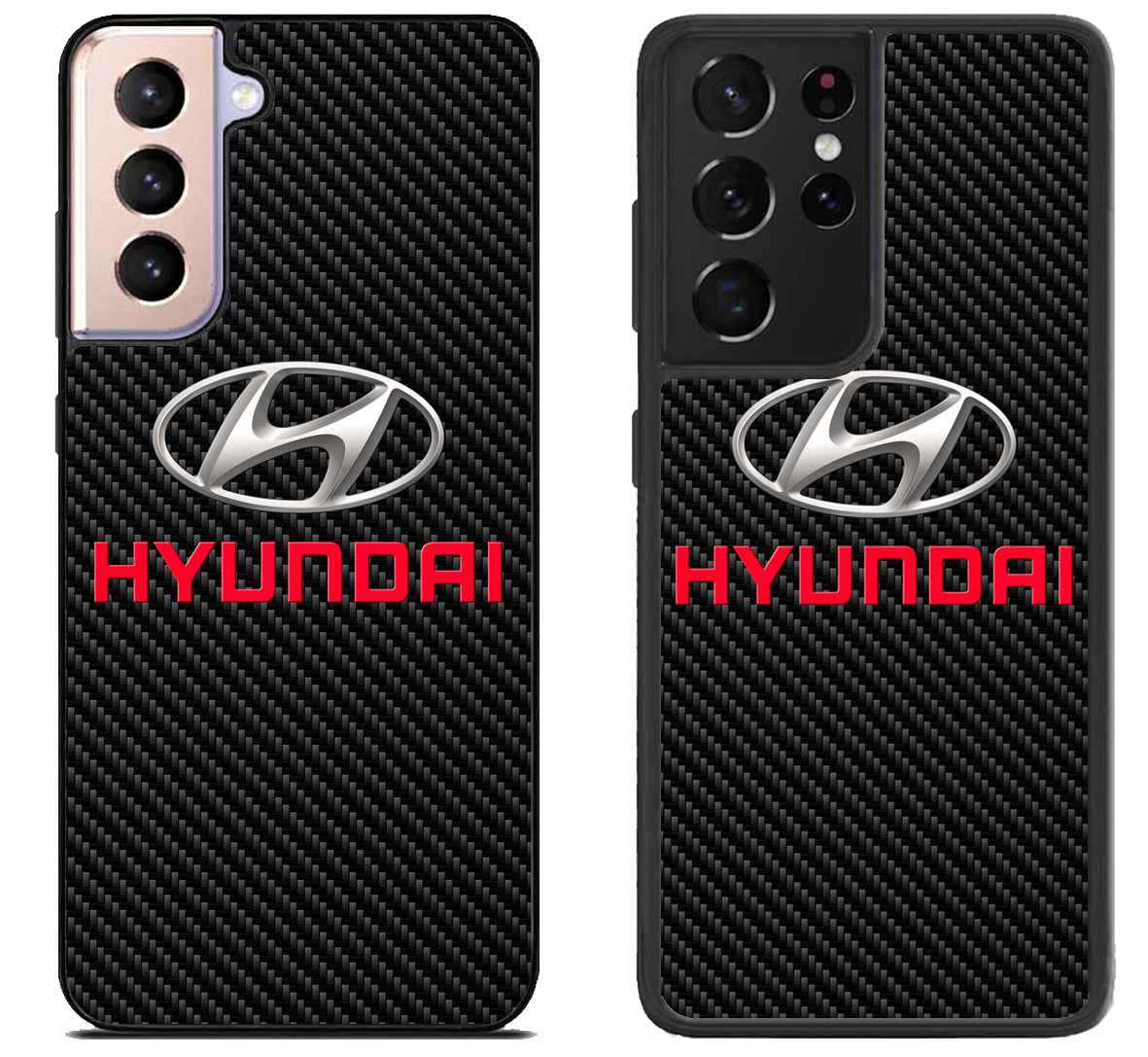 Hyundai Red Carbon Samsung Galaxy S21 | S21 FE | S21+ | S21 Ultra Case
