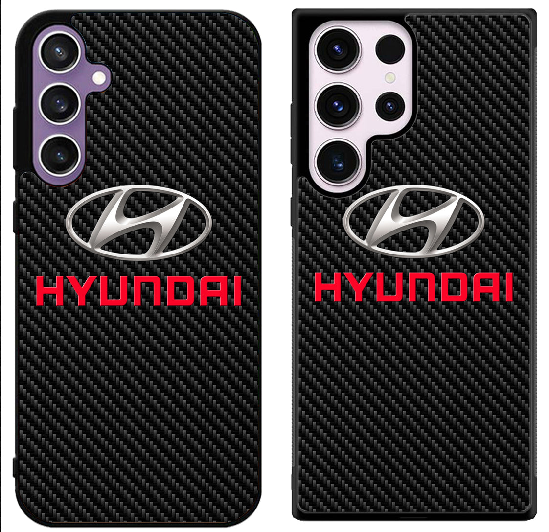 Hyundai Red Carbon Samsung Galaxy S24 | S24+ | S24 Ultra Case