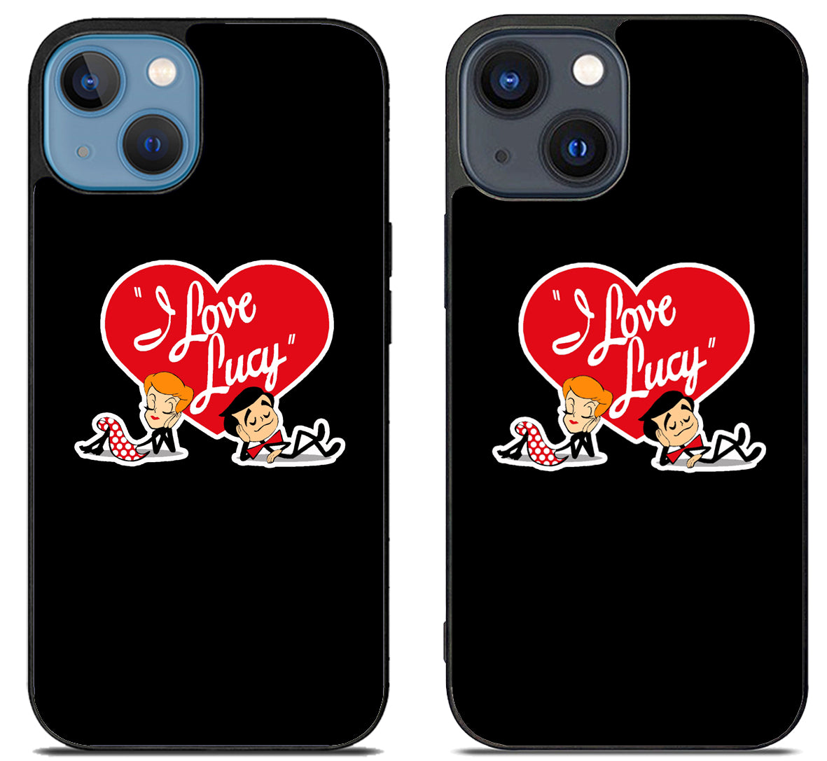 I Love Lucy Black iPhone 15 | iPhone 15 Plus Case